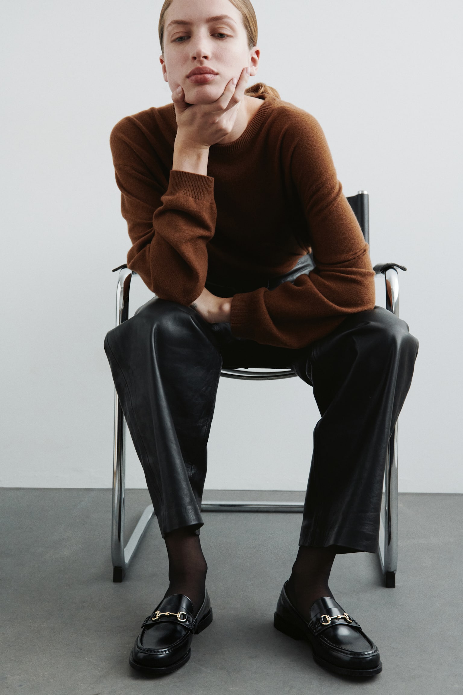 Loafers - Noir/Noir/Argenté/Marron/Bleu marine/Marron foncé - 2