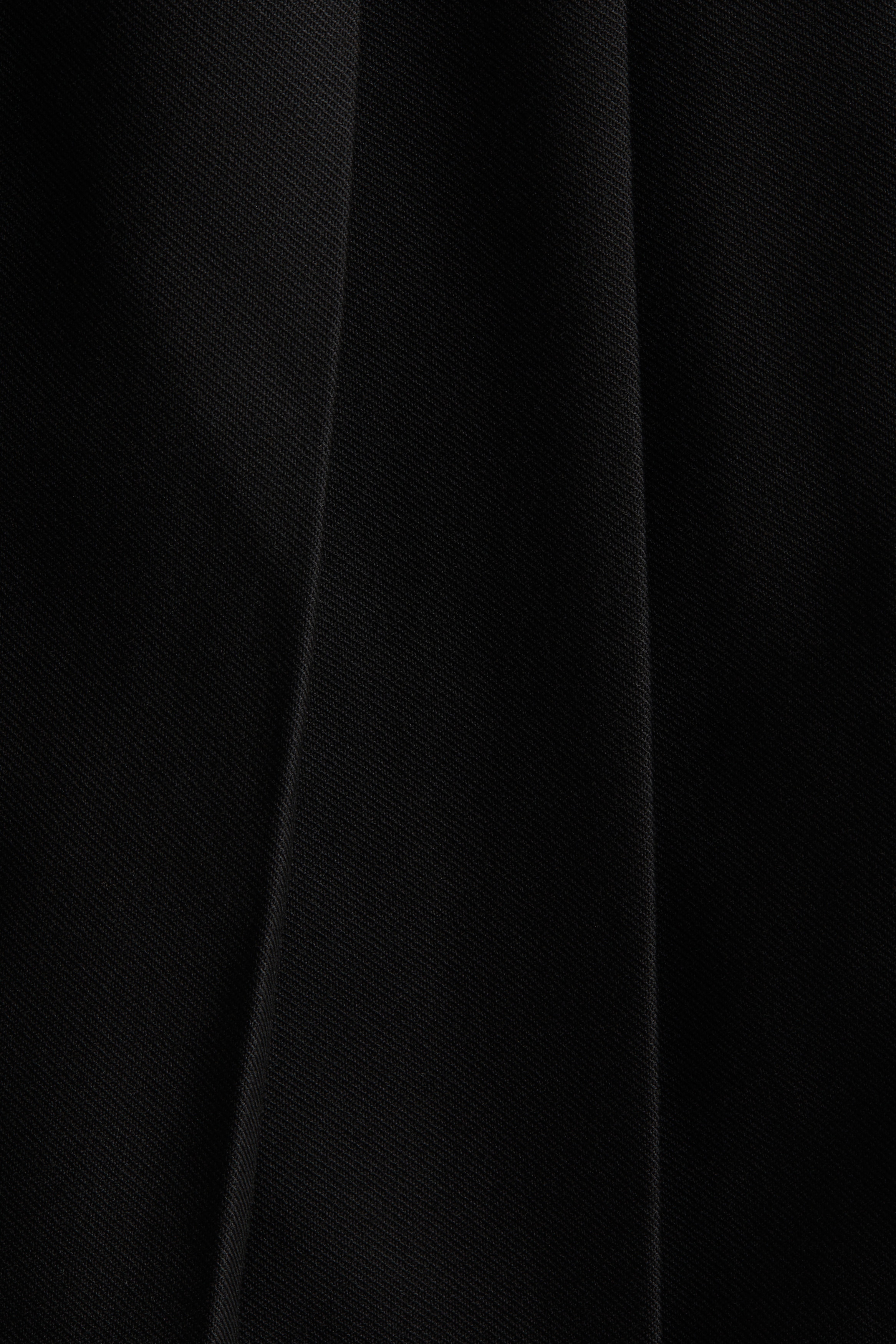 Pleated drawstring skirt