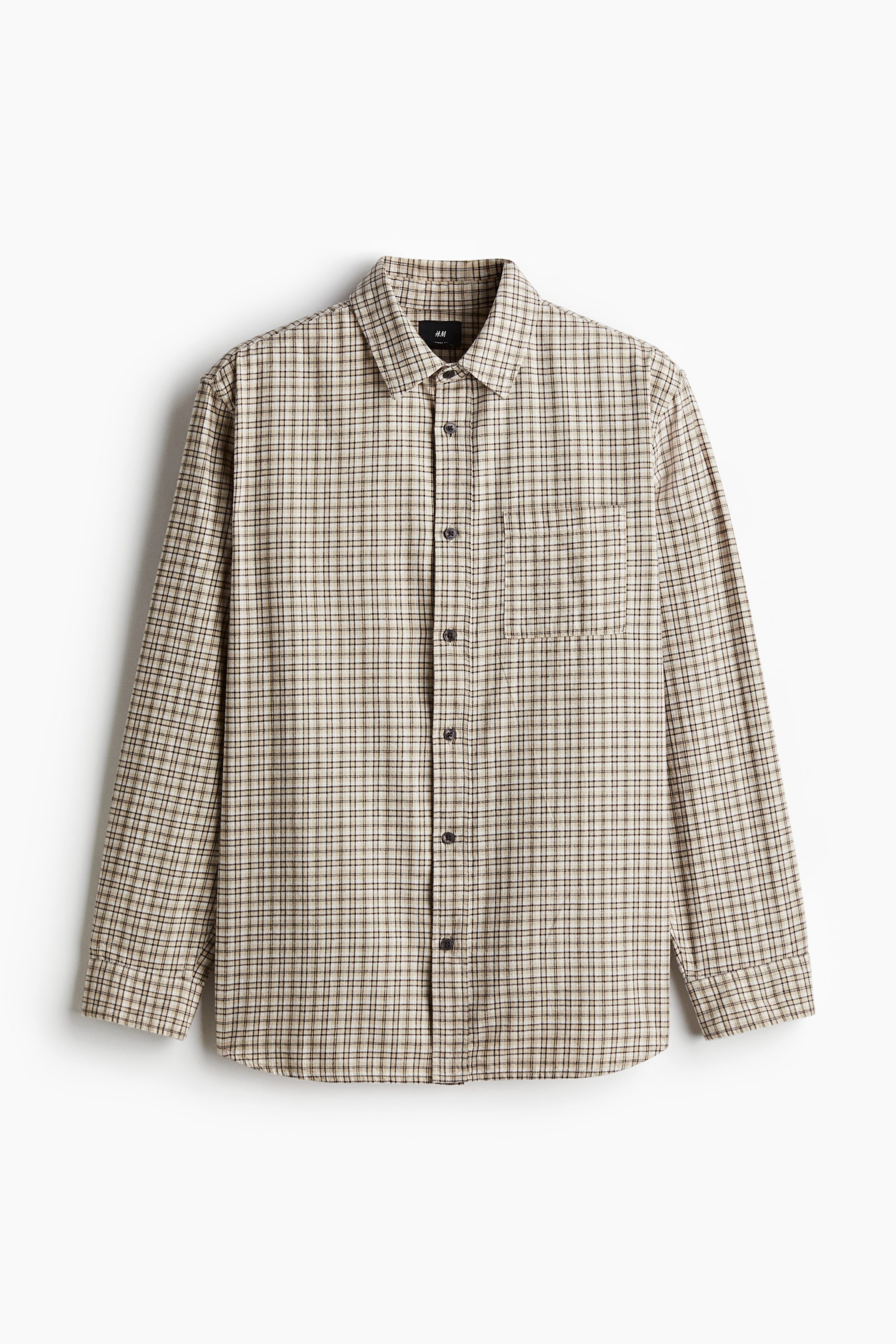 Loose-Fit Flannel Shirt