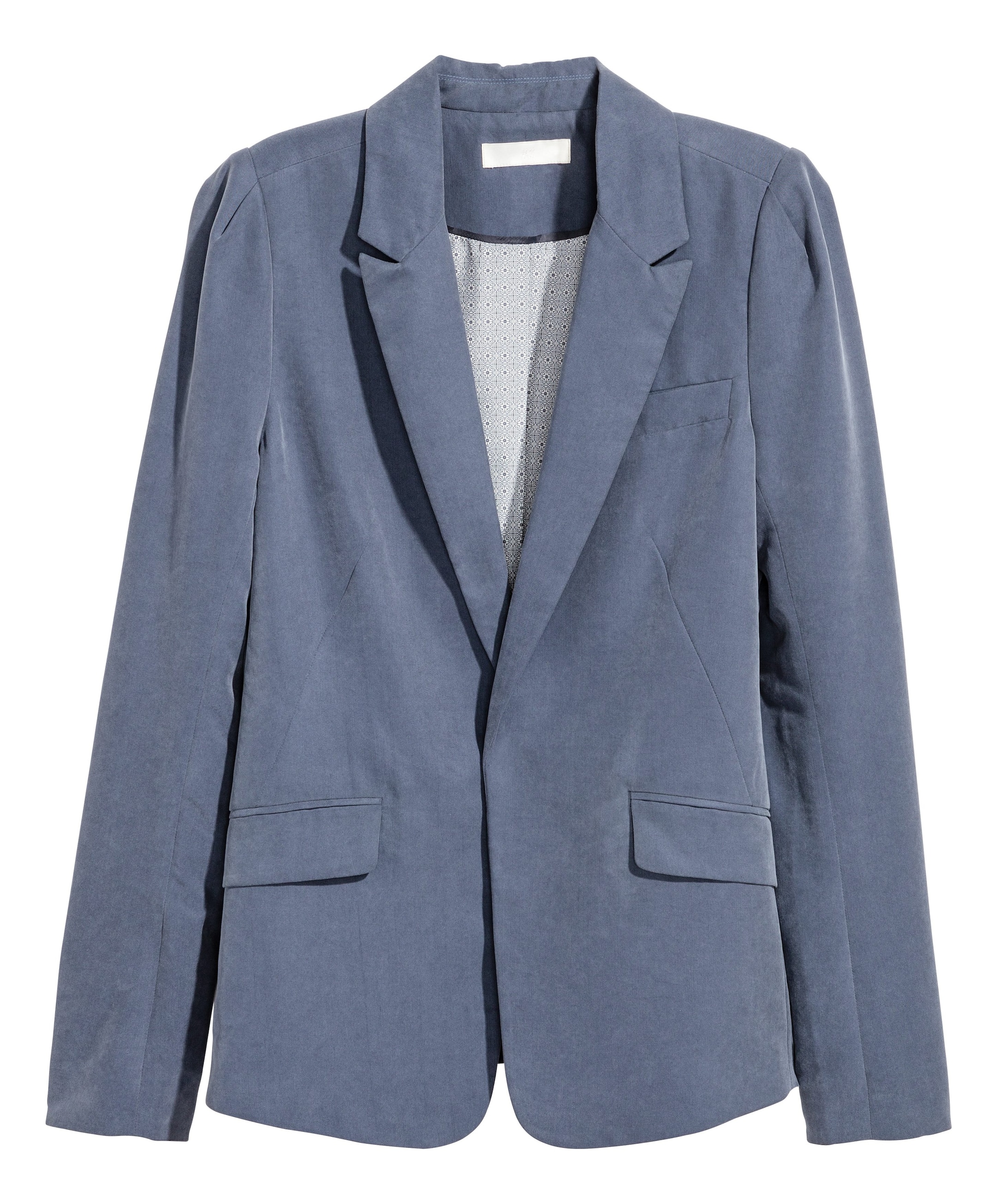 Visa större bild: Figursydd kavaj - Blågrå - DAM | H&M SE 1