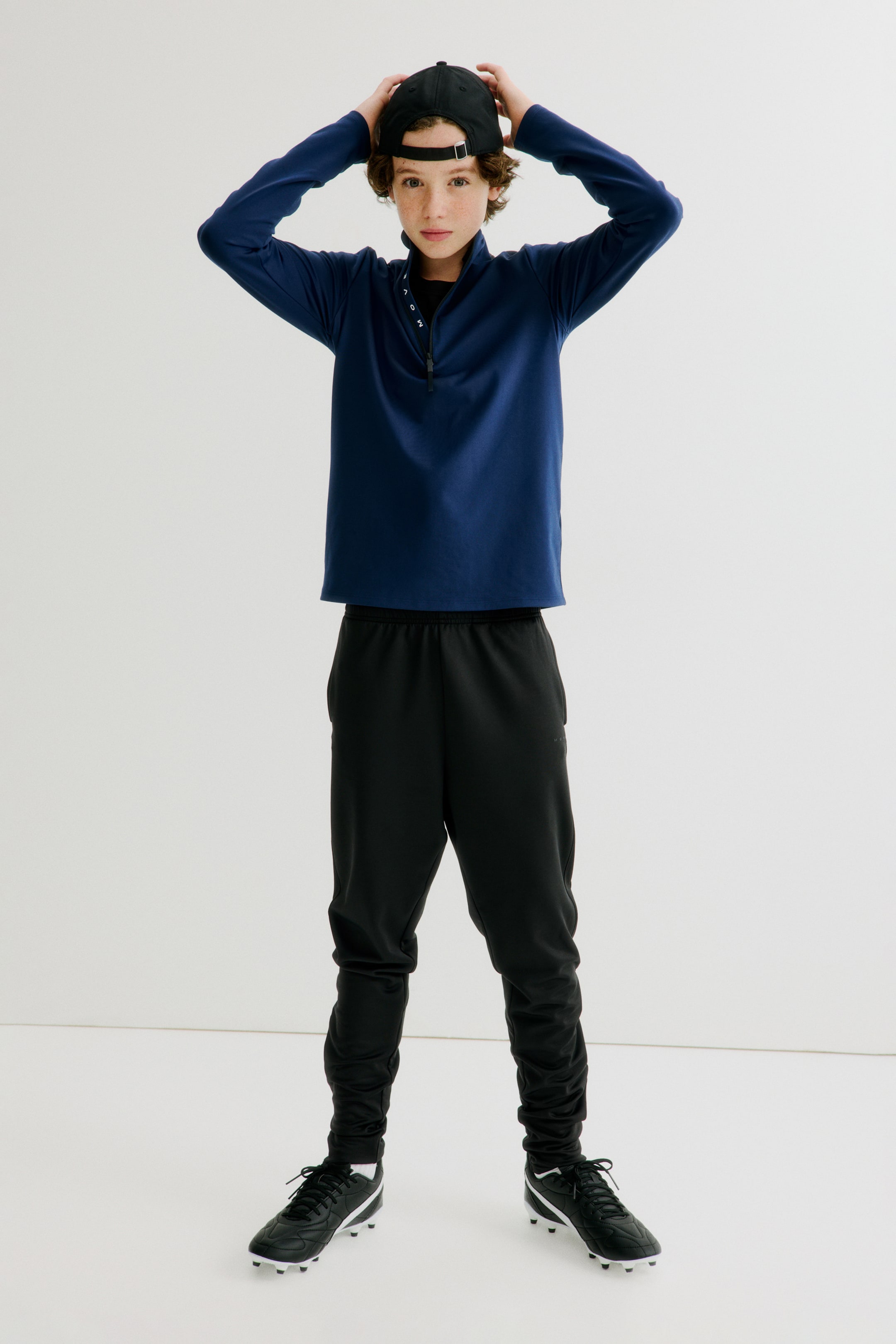 View larger image: Football trousers with DryMove™ - Black - Kids | H&M IN 1