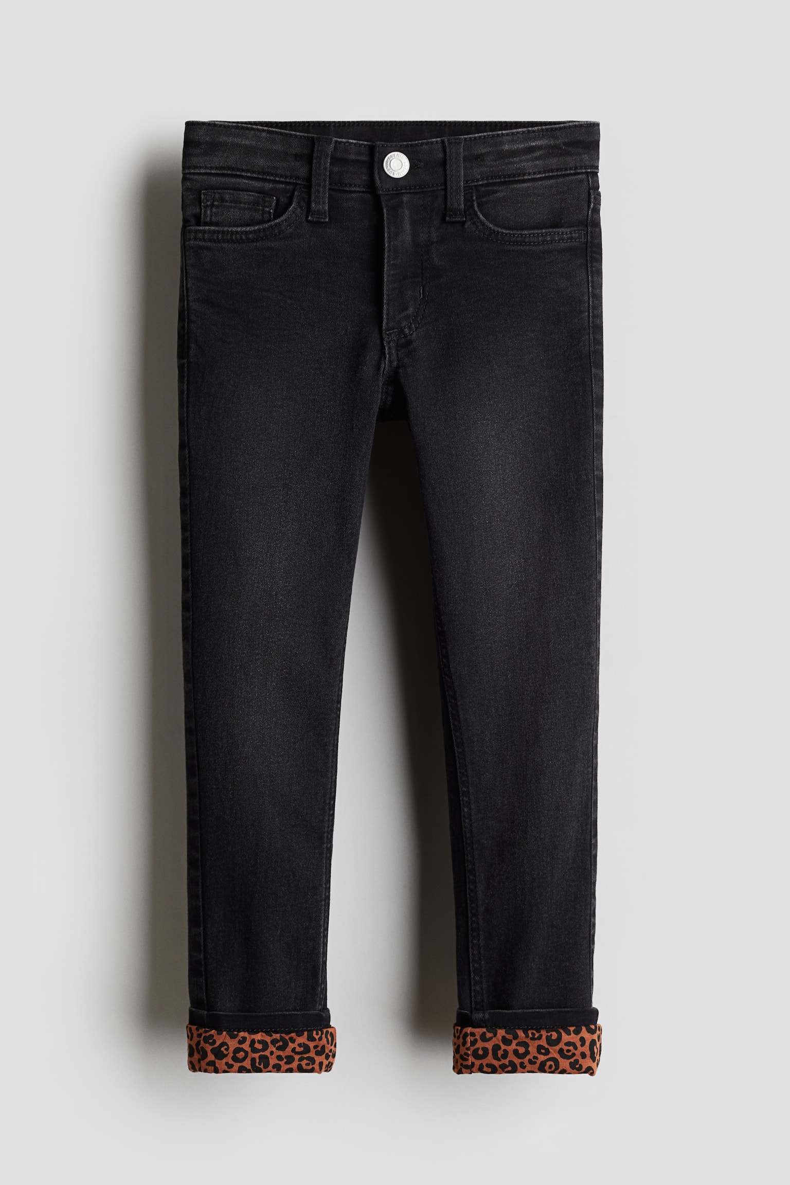 Skinny Fit Lined Jeans - Washed out black/Dark denim blue/Light denim blue - 1