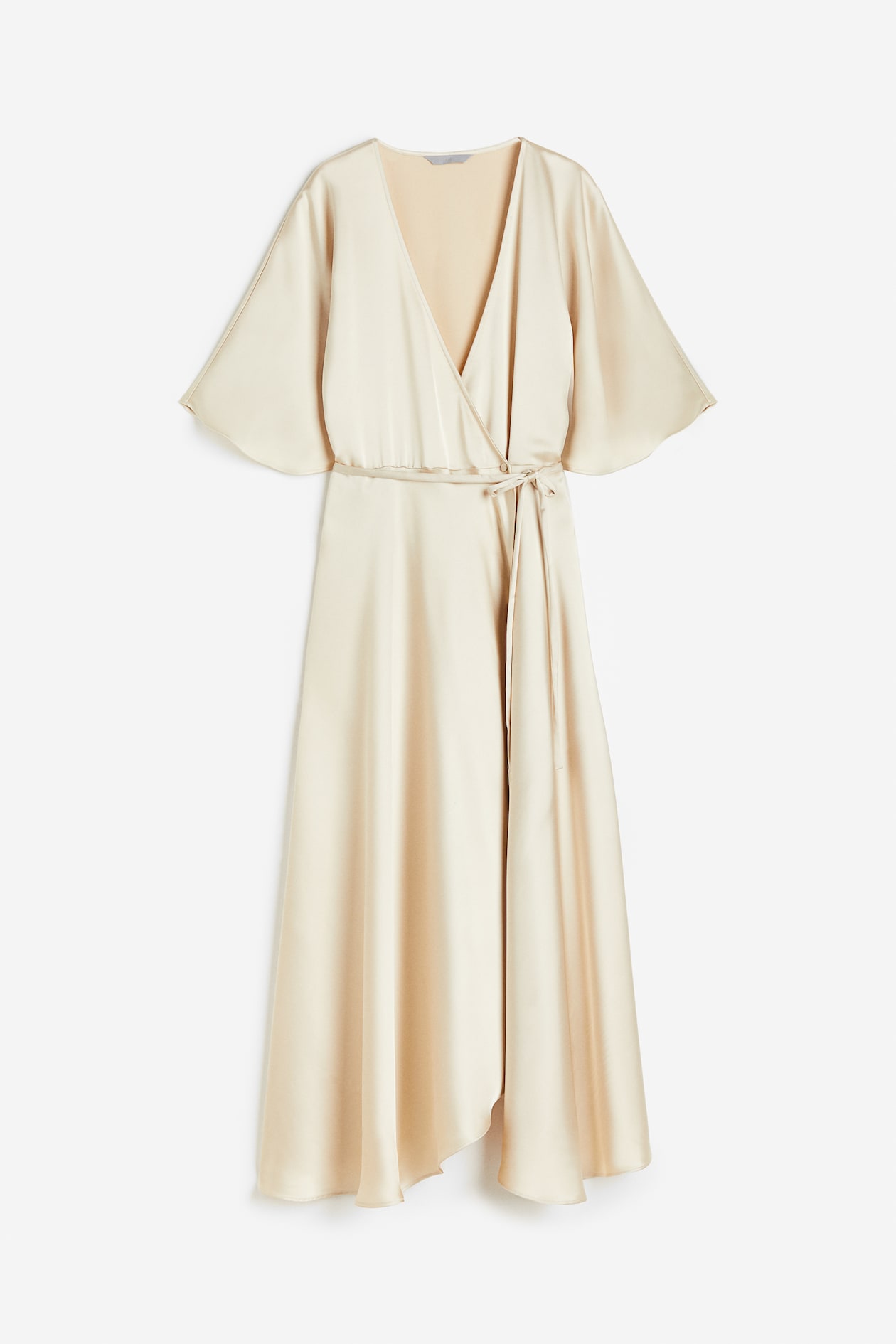 blue dress for baby girl Gold Wrap Satin Dress – Modeste Muse