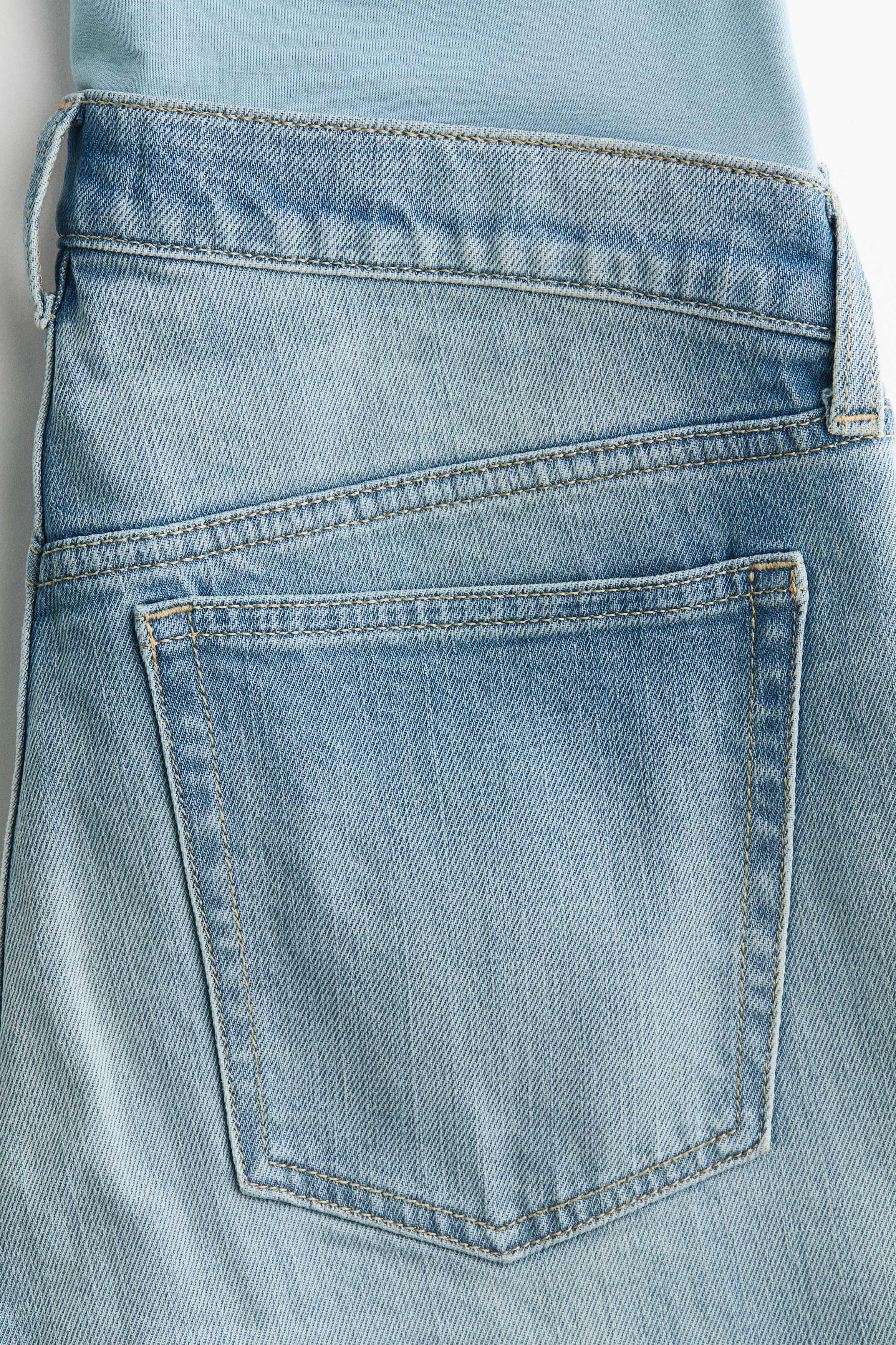MAMA Slim Straight High Waist Jeans - thumbnail 4