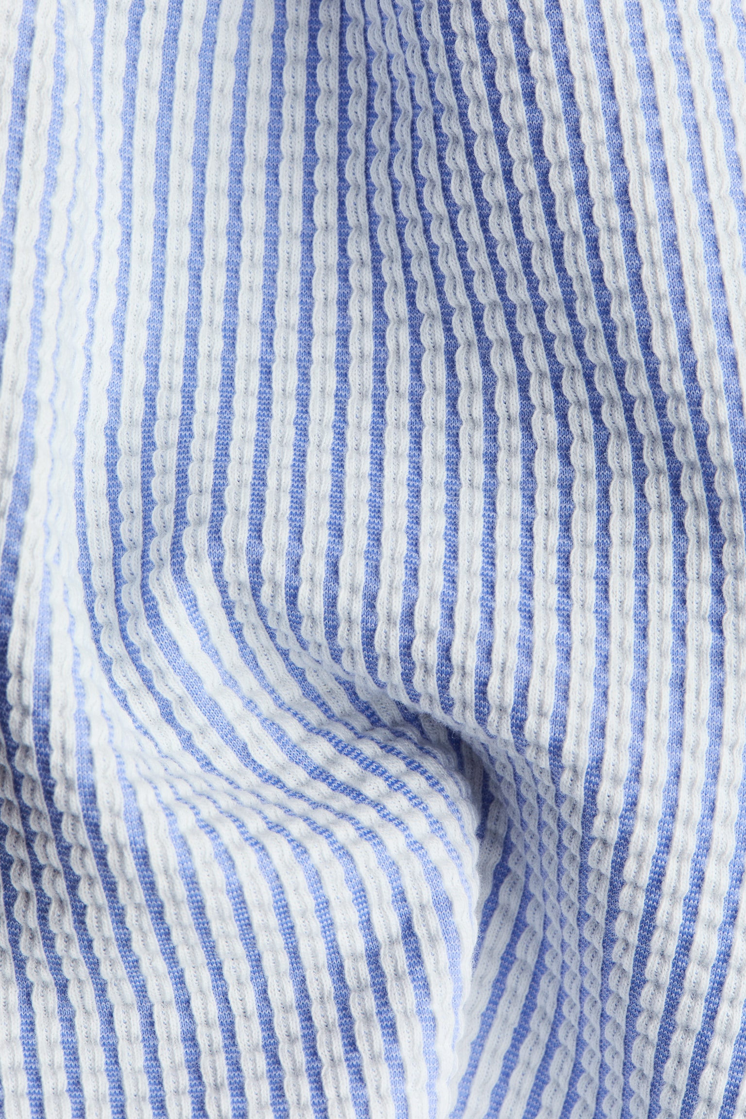Bow-front dress - Blue/Striped/Pink/Striped - 4