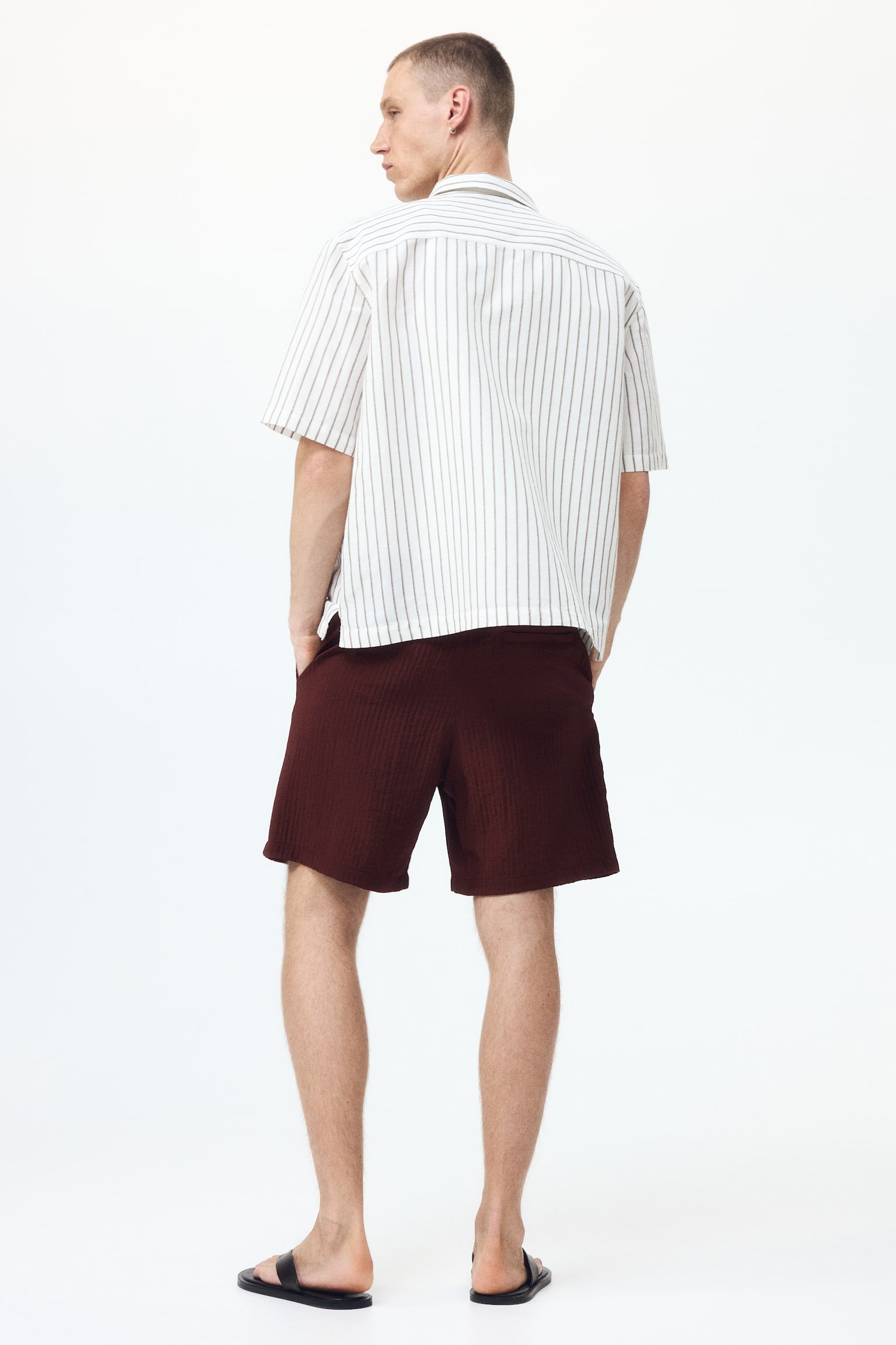 Relaxed Fit Textured shorts - 3