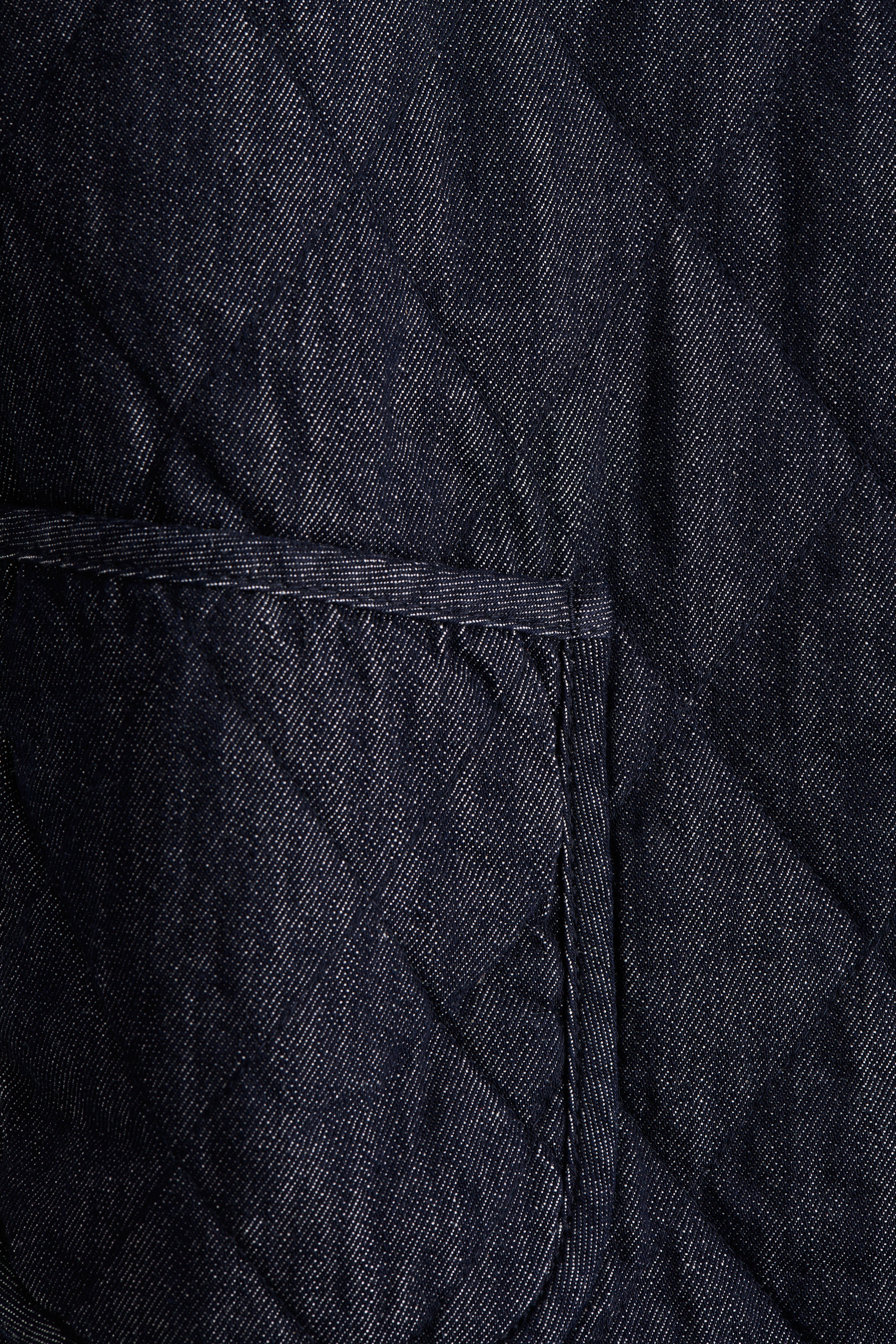 Quilted Denim Jacket