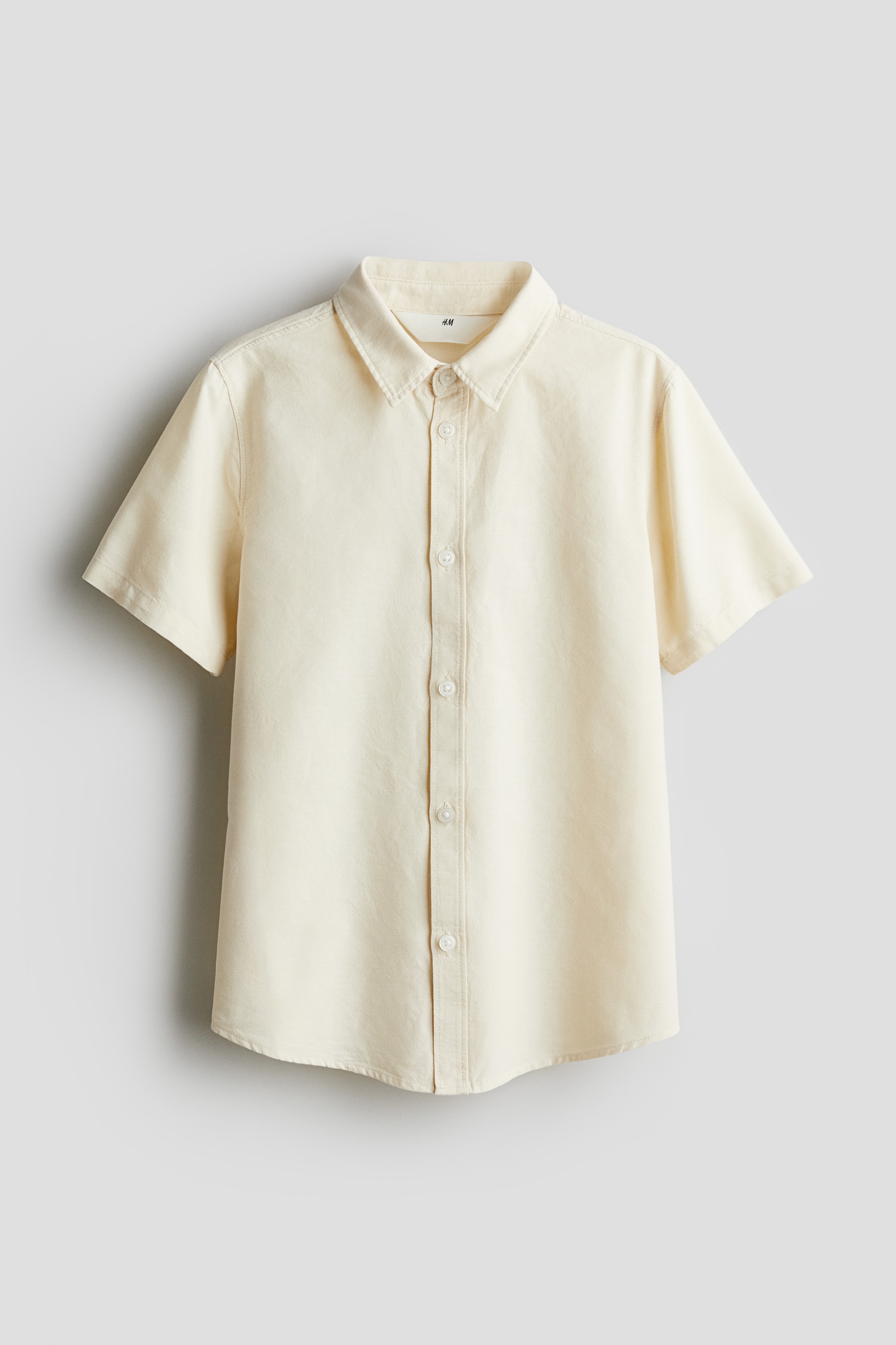 Short-sleeved Cotton Shirt