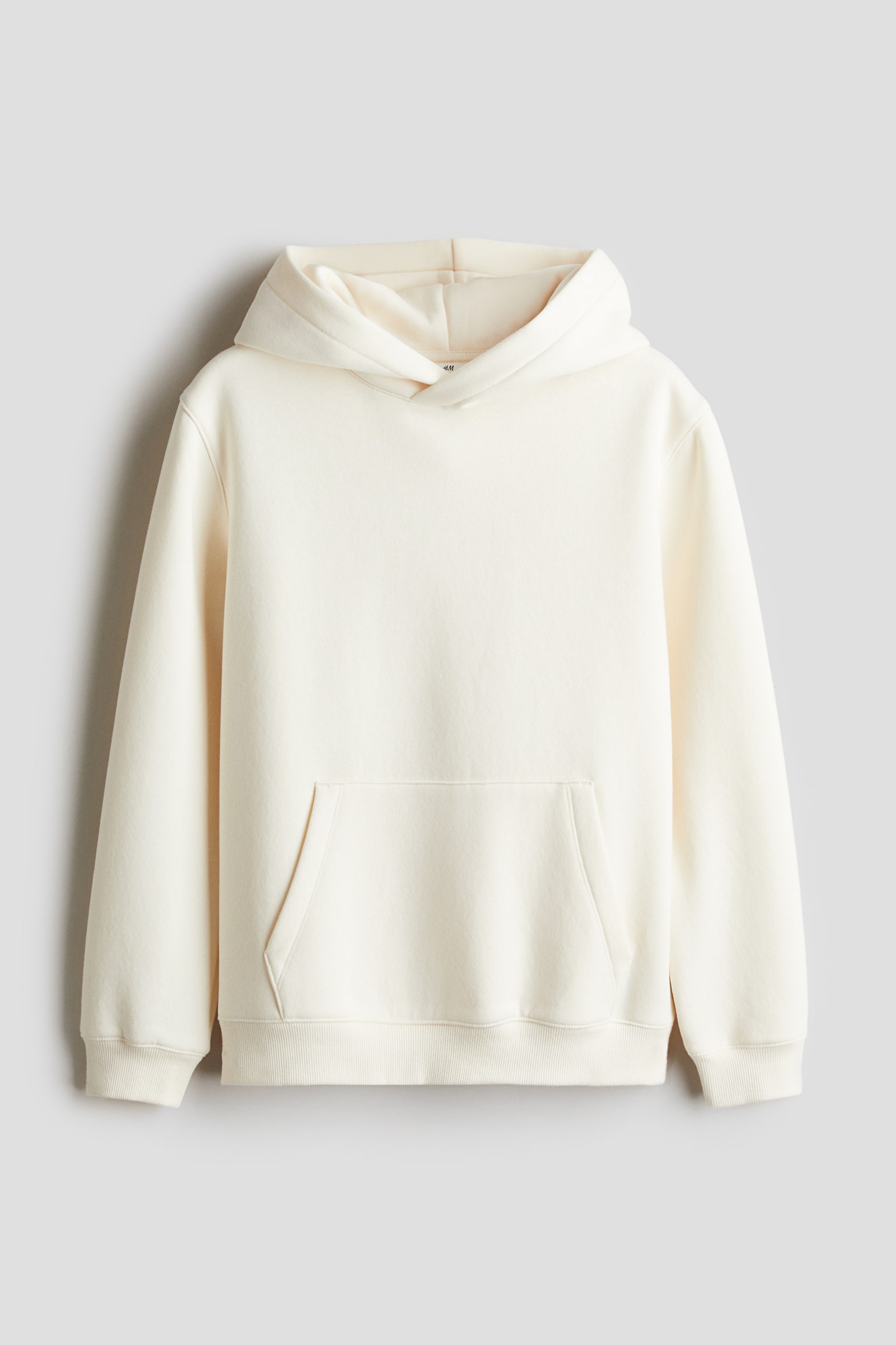 Hoodie - White/Dark brown - 1