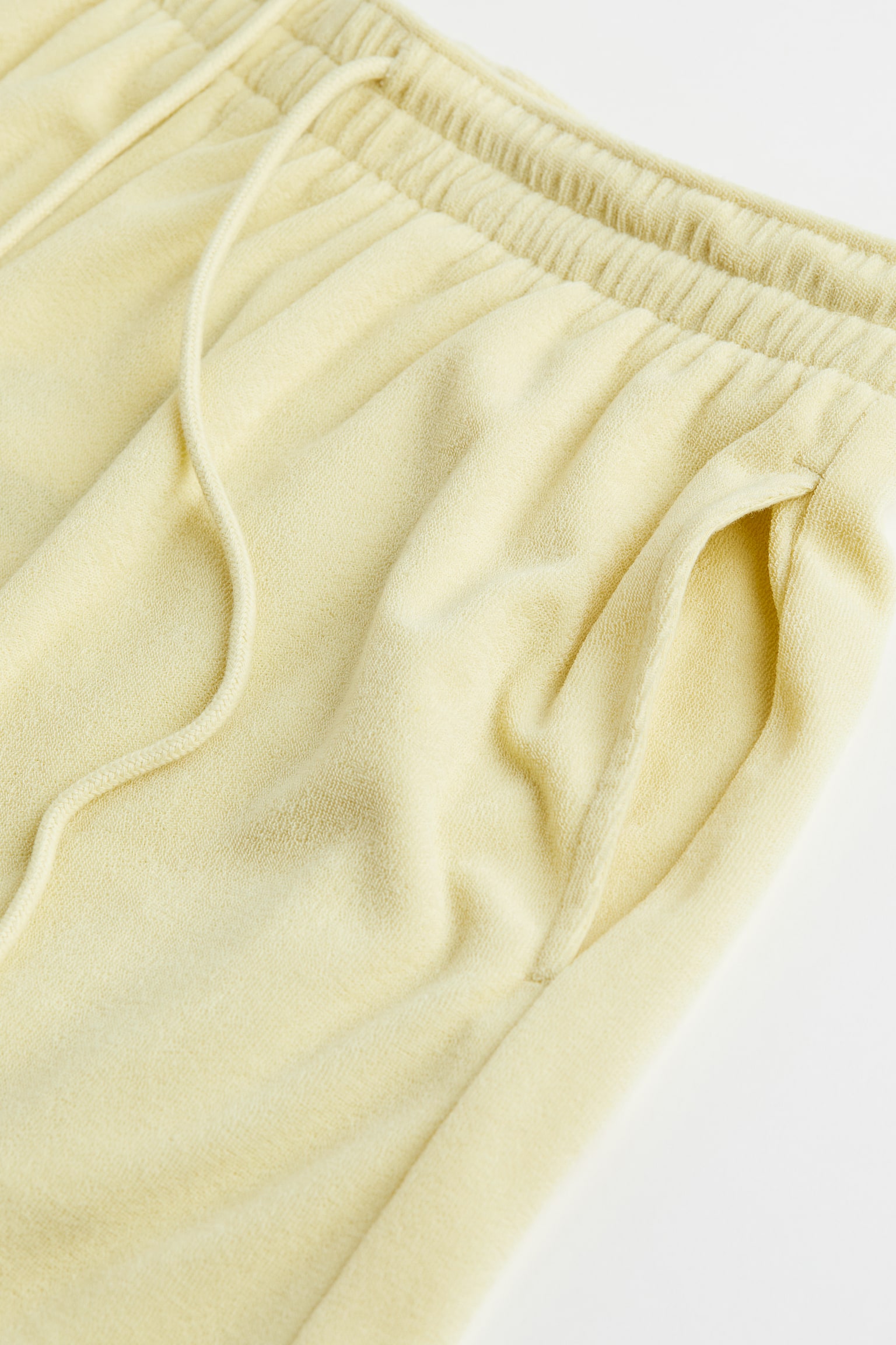 Terry Shorts - Light yellow - 2