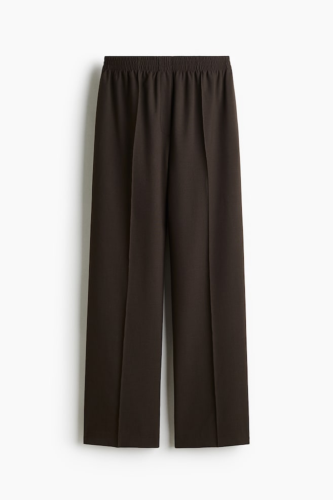 Creased Pants - Dark brown/Dark khaki green/Brown/Dark gray - 1
