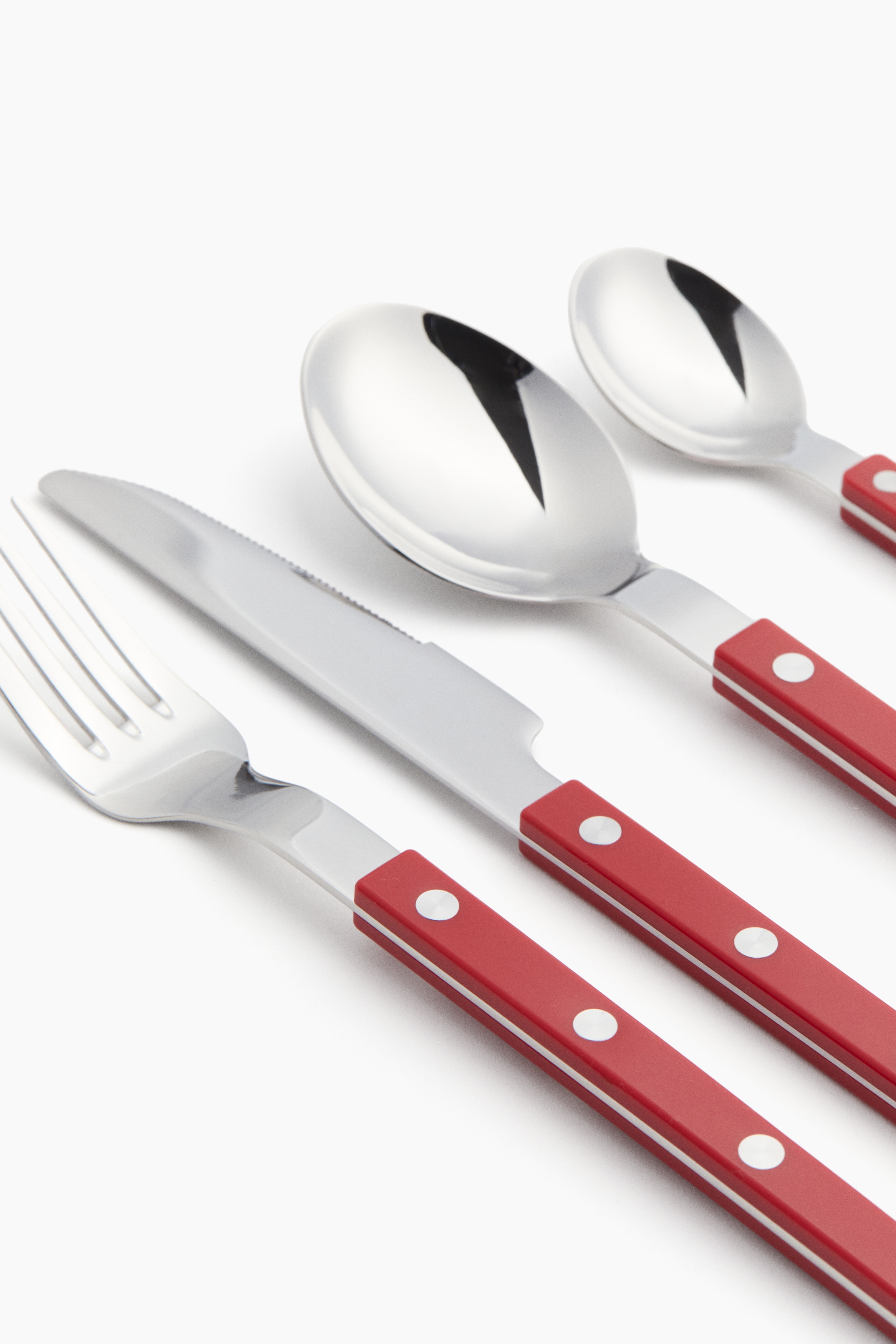 Bianchi Shop - Servizio Posate 24 pz Morinox LONDRA 2,5mm Acciaio Inox 18/10 Forchetta Coltello
