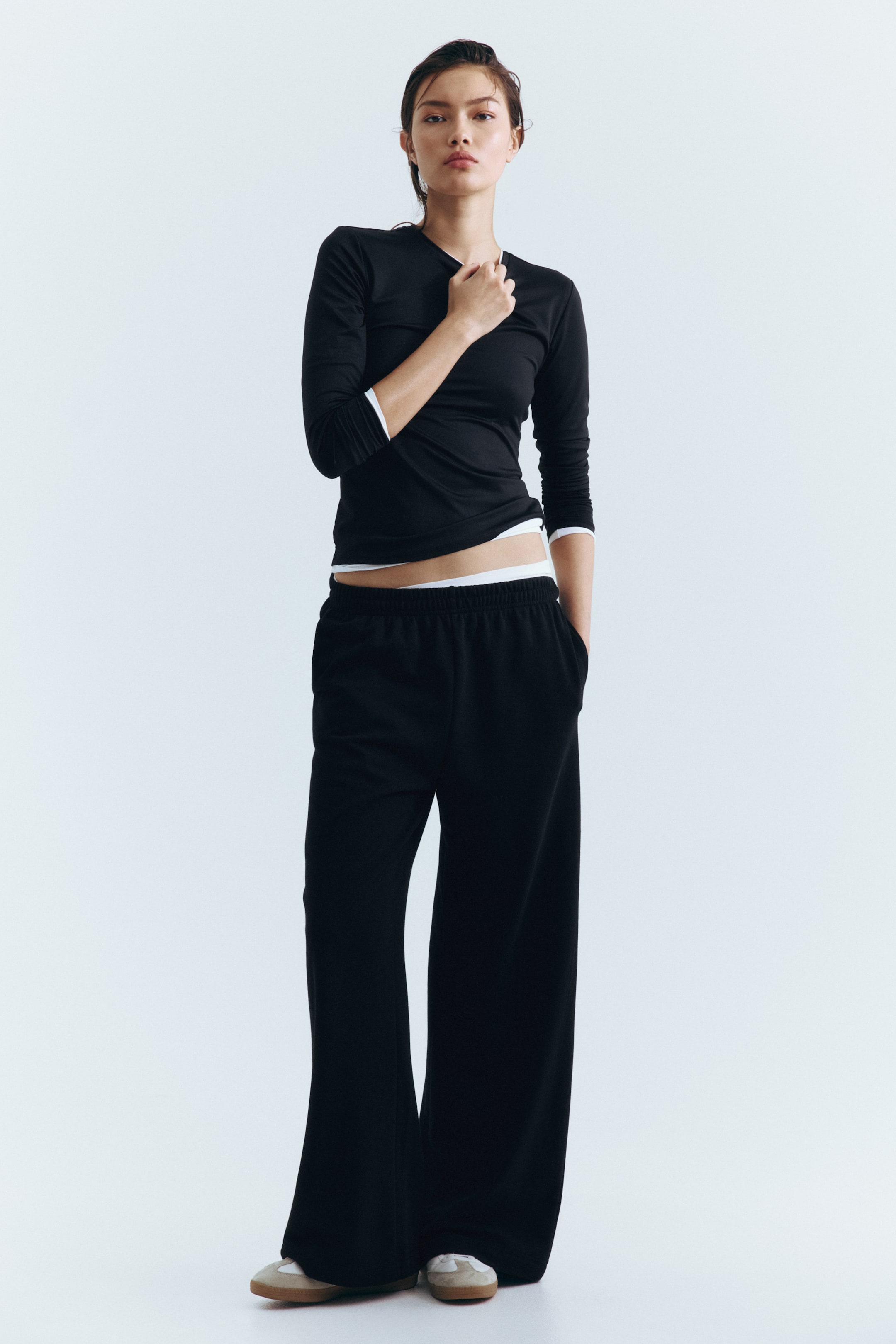 Größeres Bild anzeigen: Sweatpants - Schwarz - Ladies | H&M AT 7