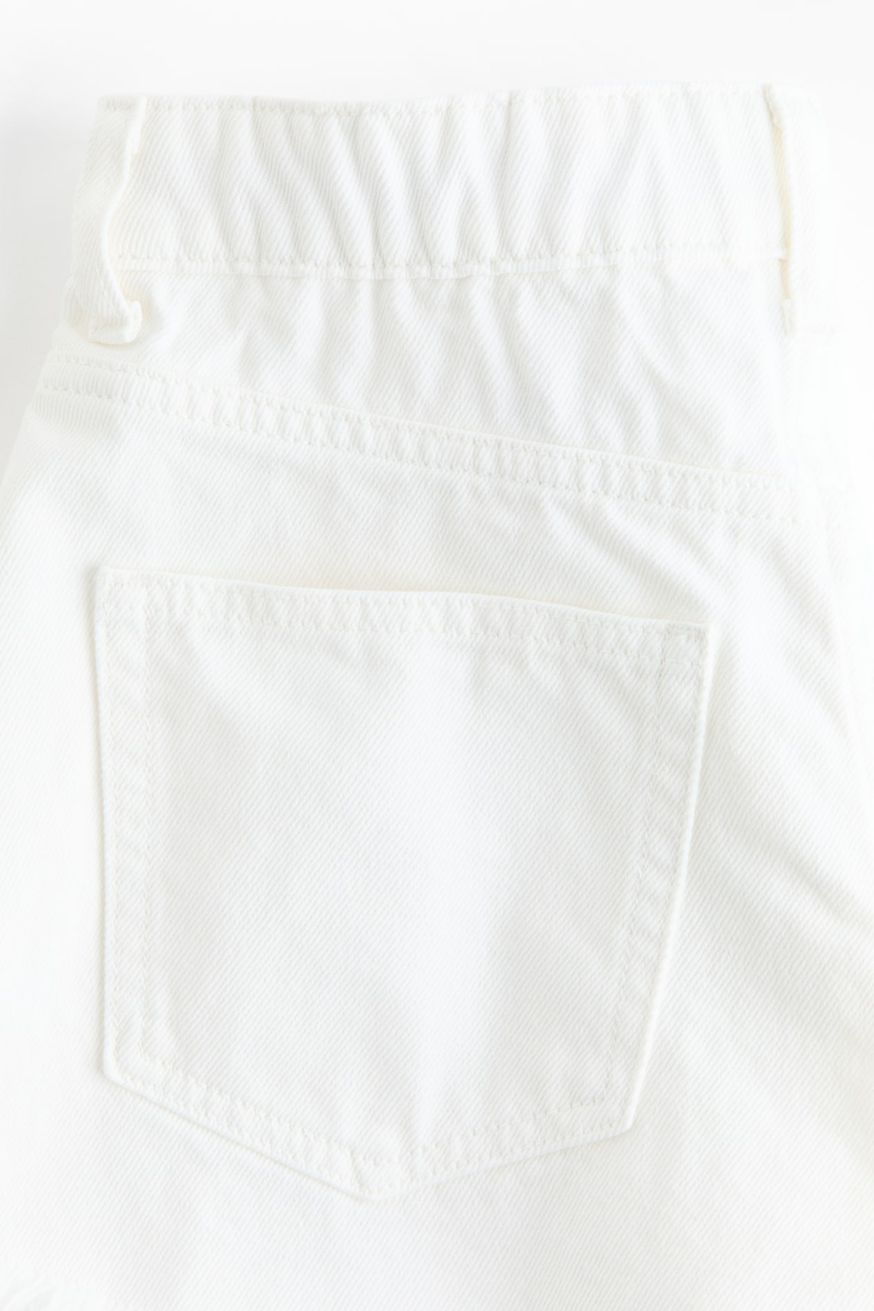 Frayed Denim Shorts - image 2