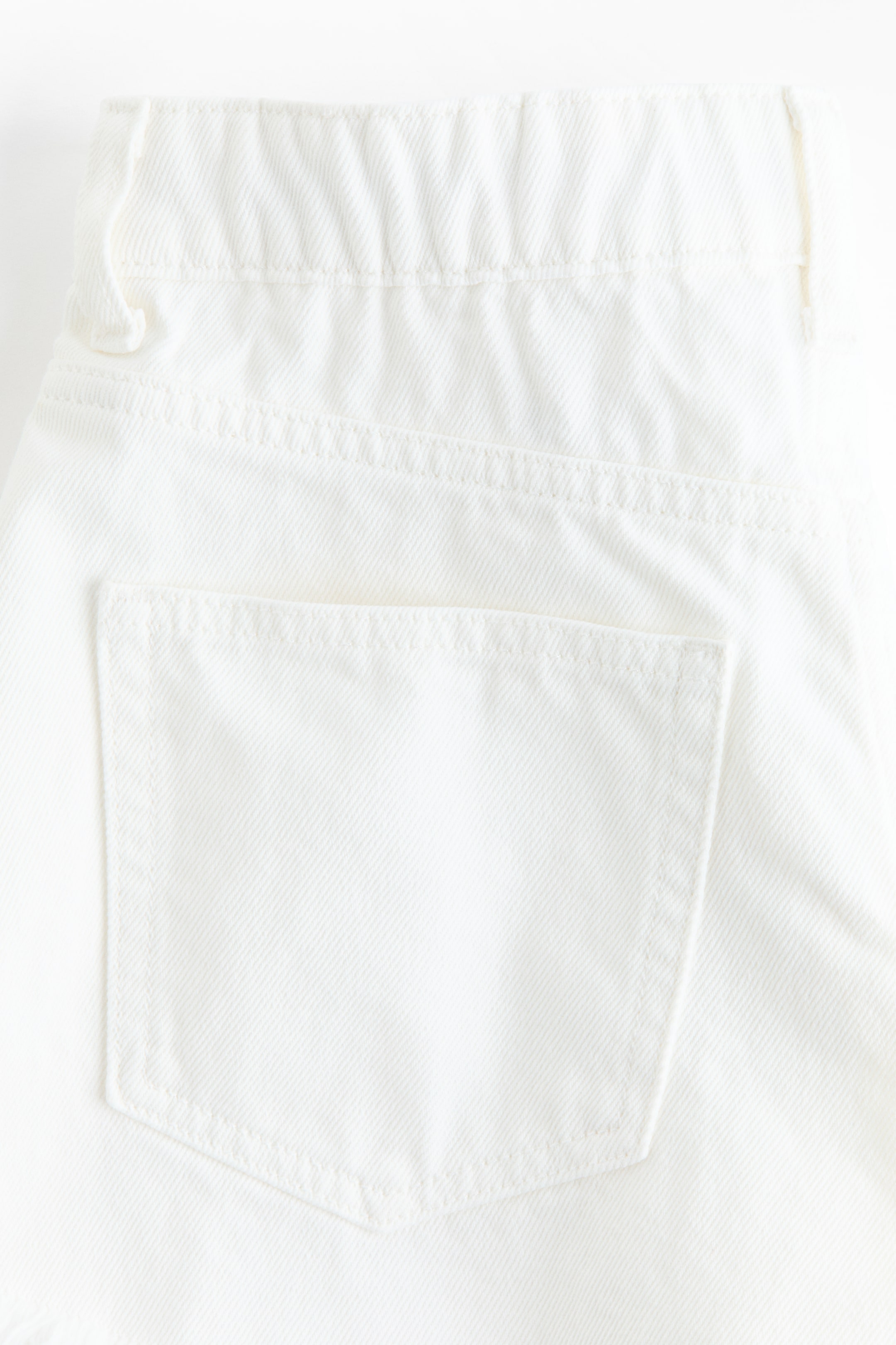 Frayed Denim Shorts