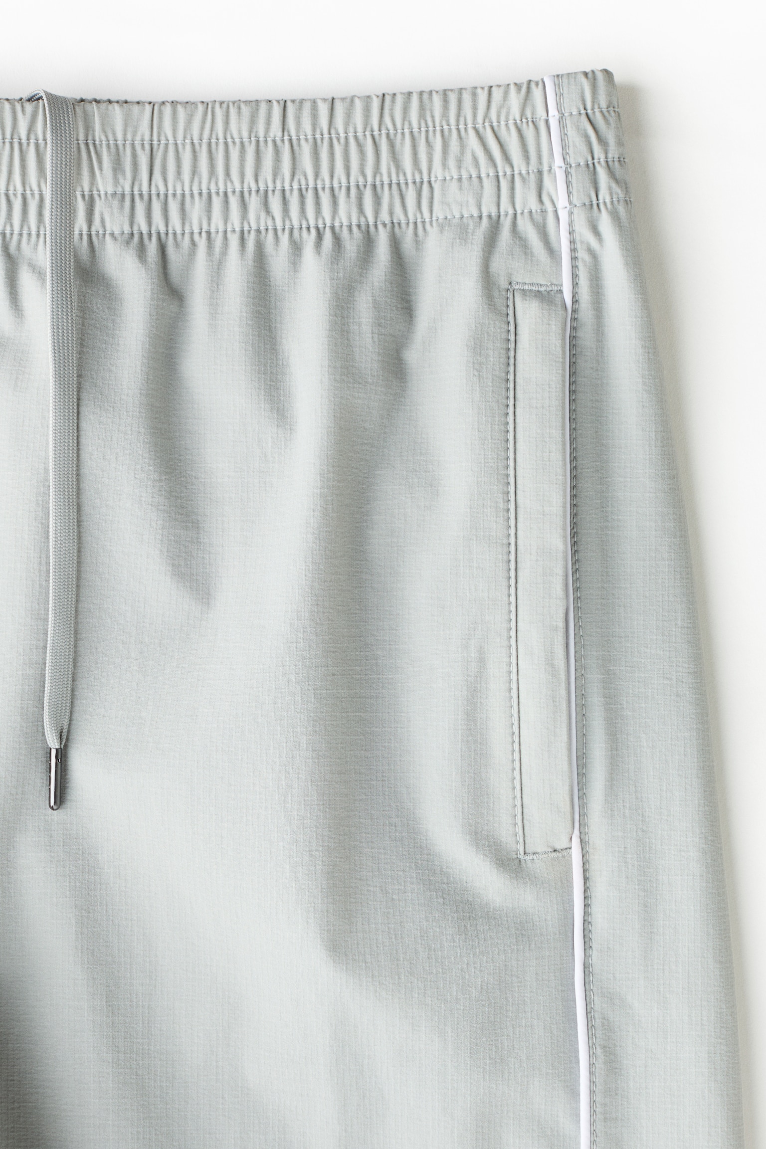 Knee-Length Shorts-Light gray - 5
