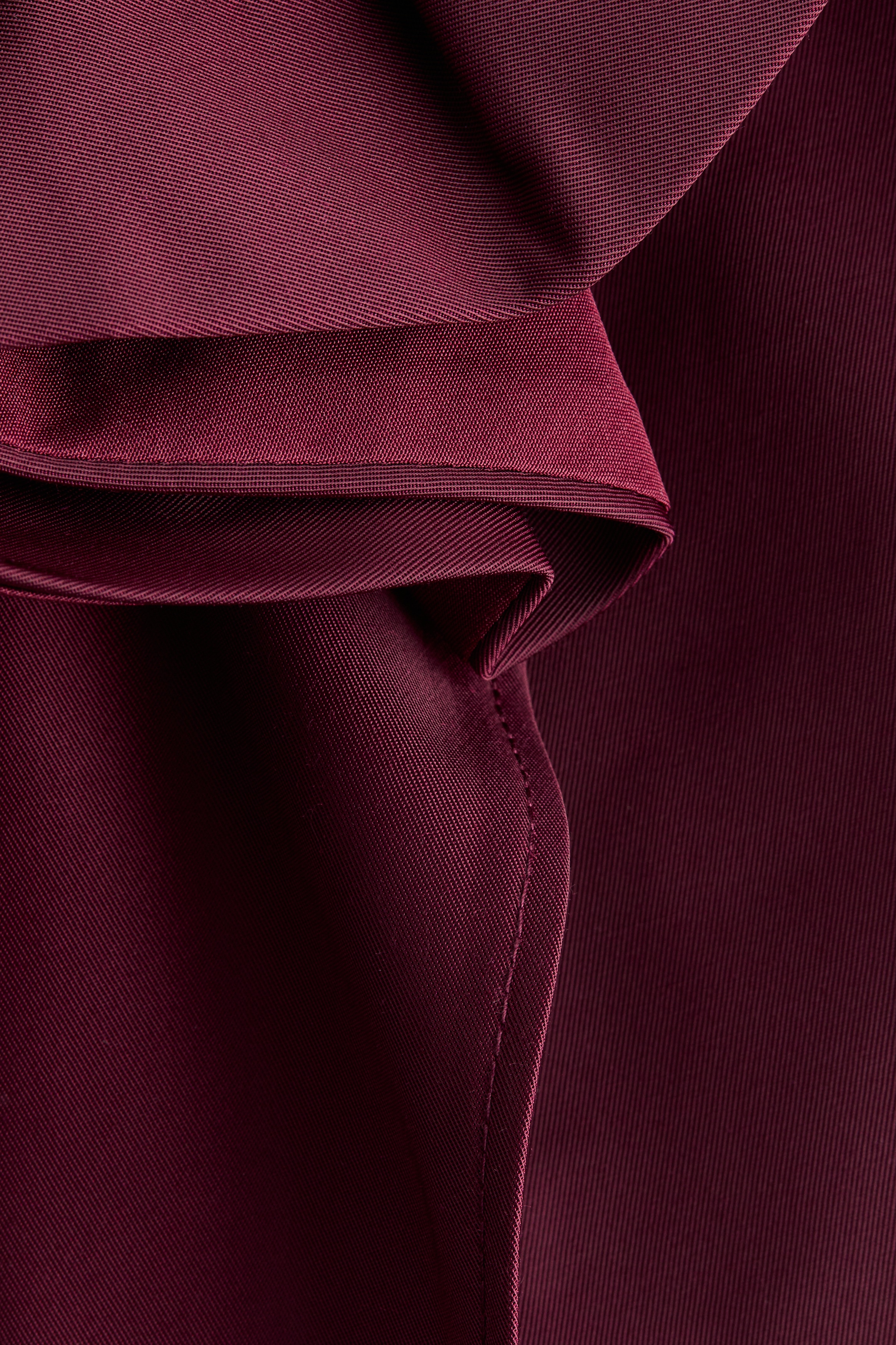 Appliquéd mini skirt