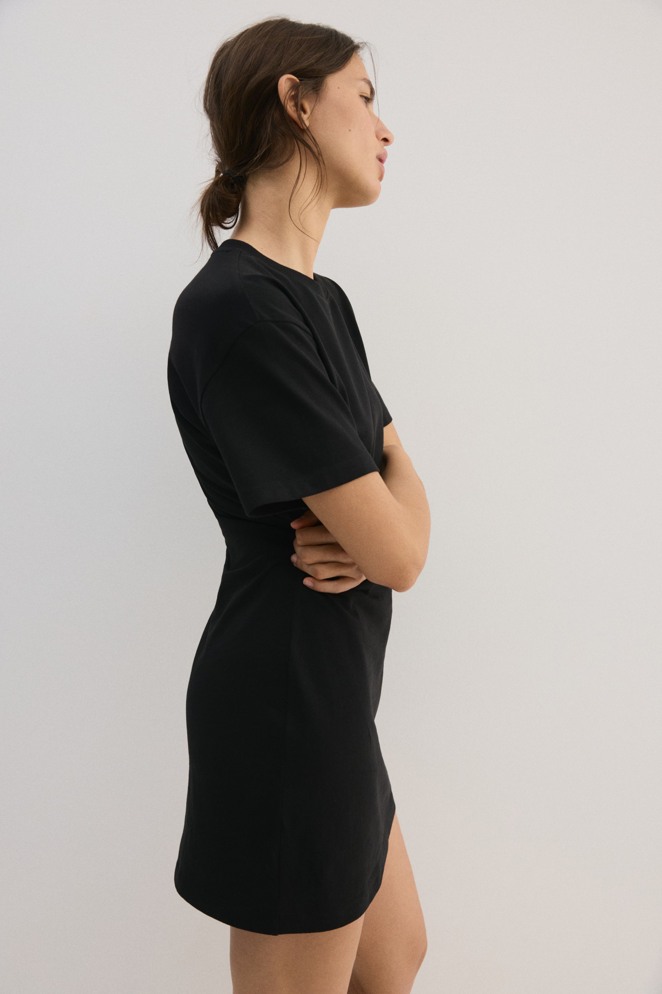 Hourglass Cotton T-Shirt Dress