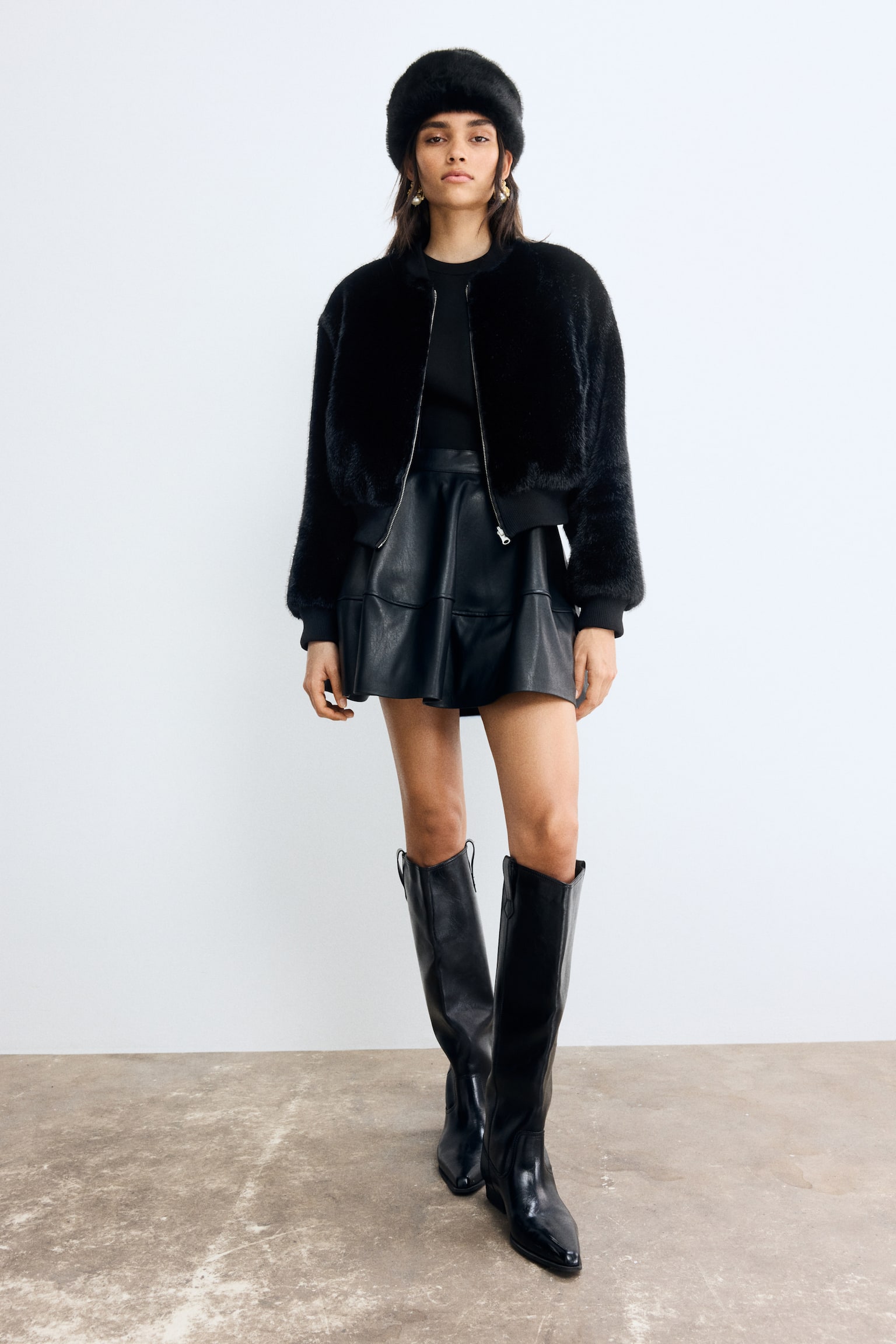 Kifordítható bomberdzseki - Fekete/Szilvapiros - 4