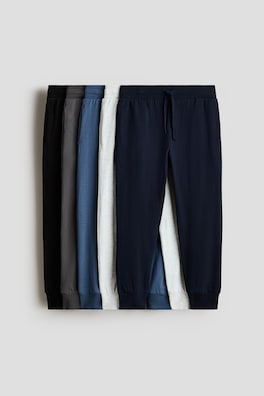5-pack joggers i bomull