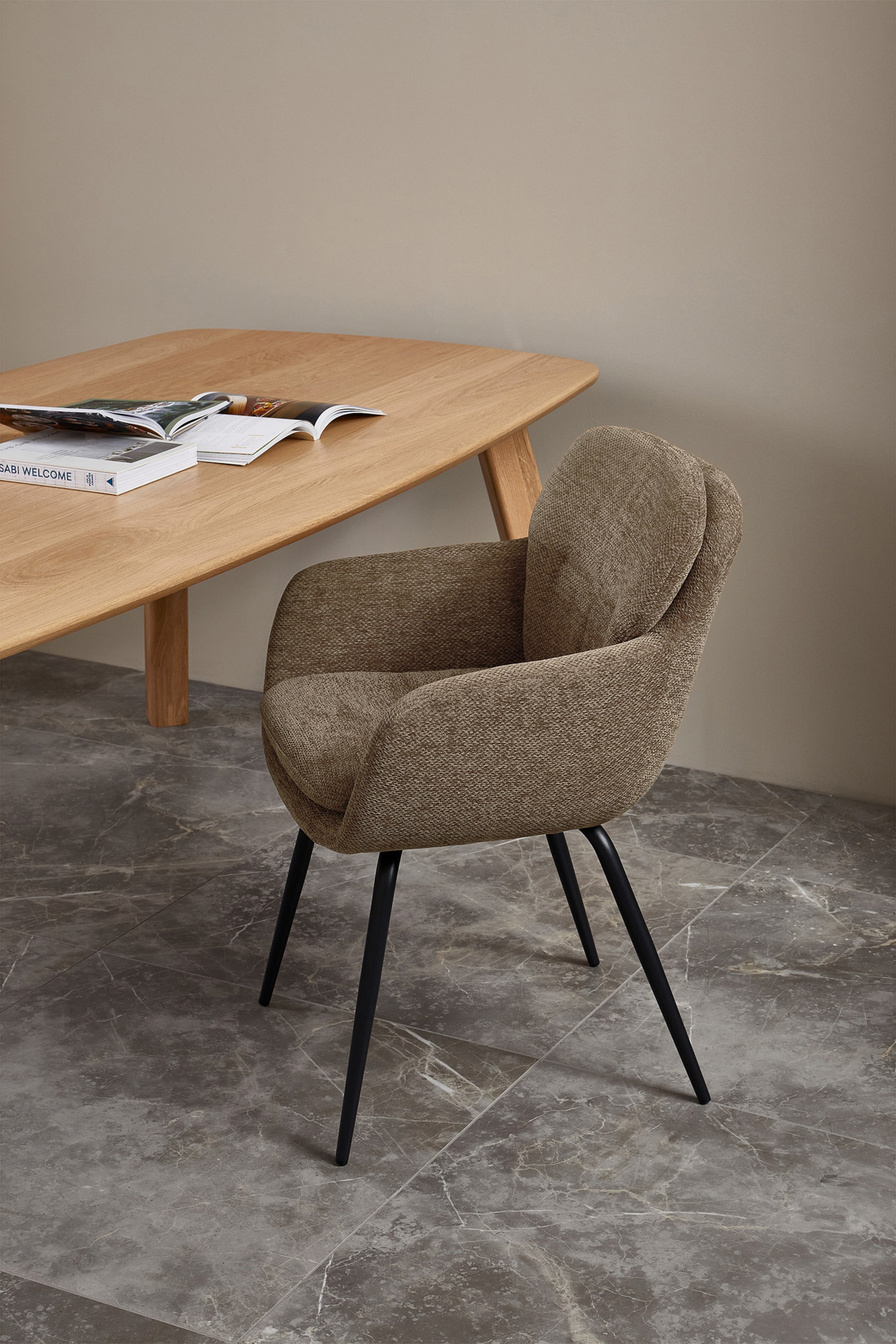 Agrandir l'image: Runa Eetkamerstoel - Set Van 2 - Naturel - WOOOD - HOME | H&M BE 1