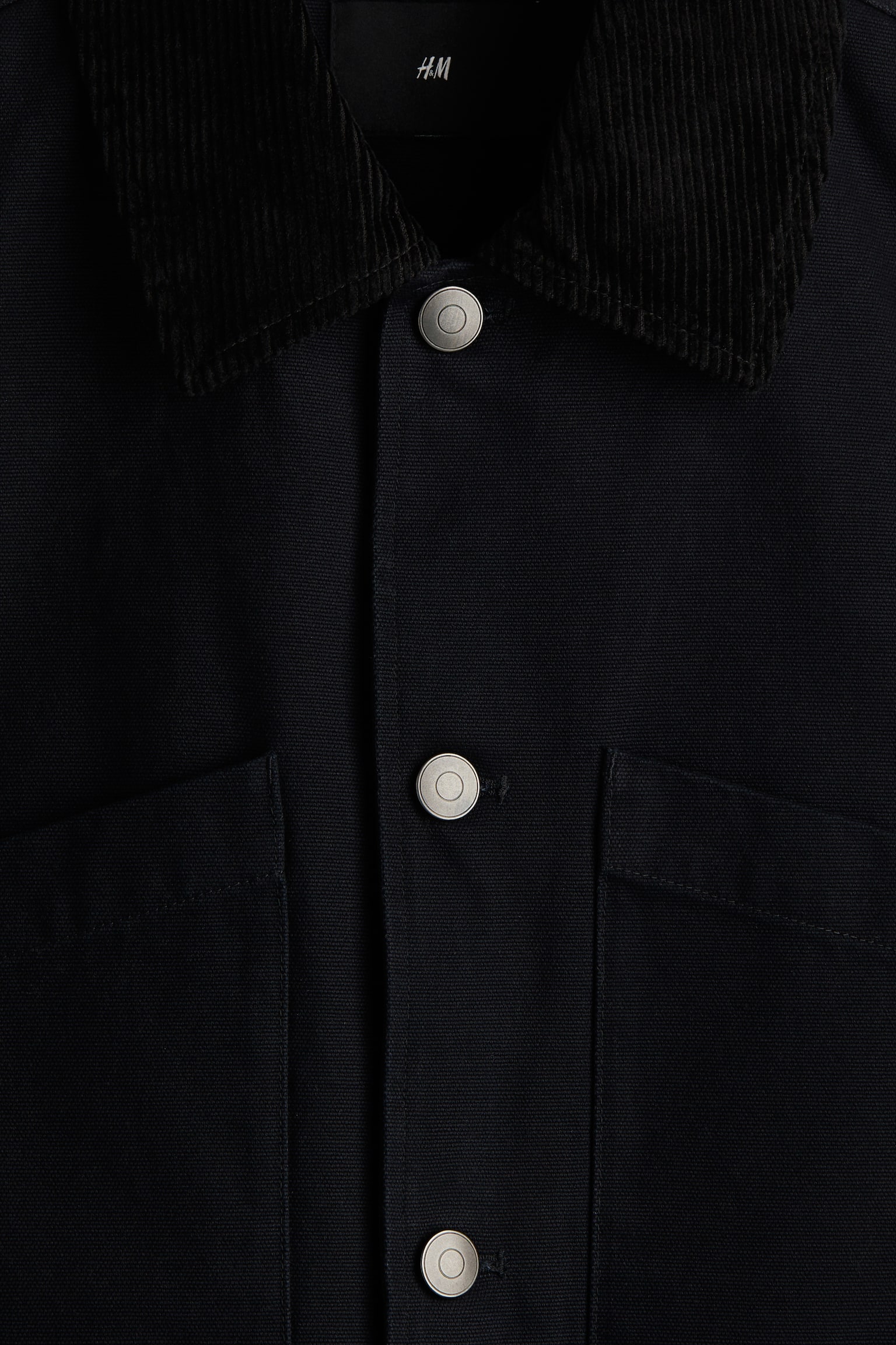 재킷 루즈핏 - 다크 블루/베이지 - 7