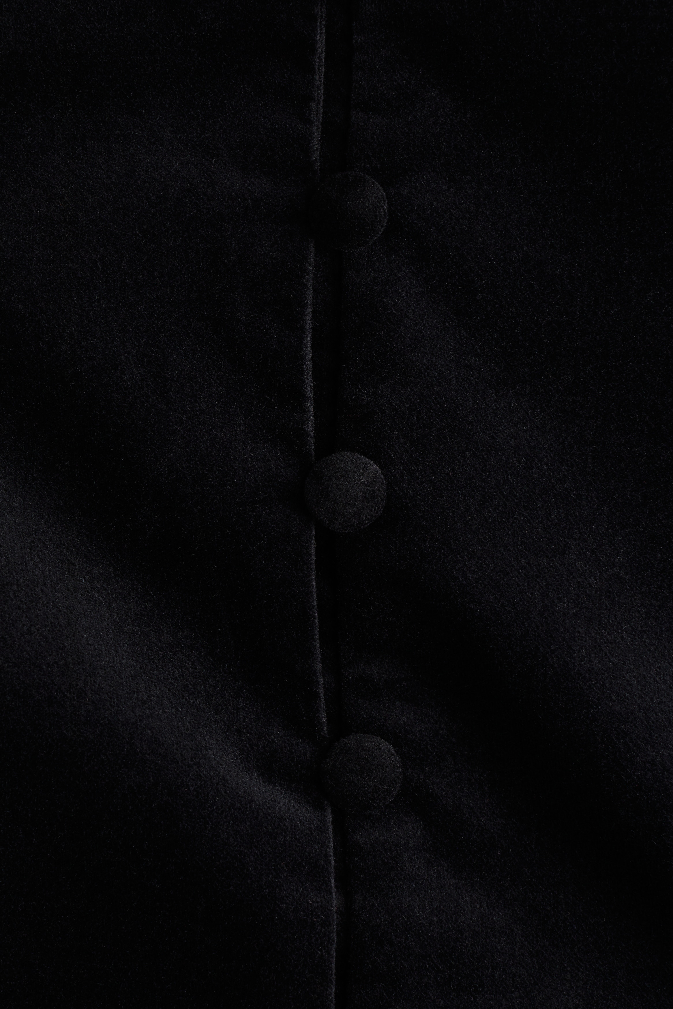 Velvet peplum jacket