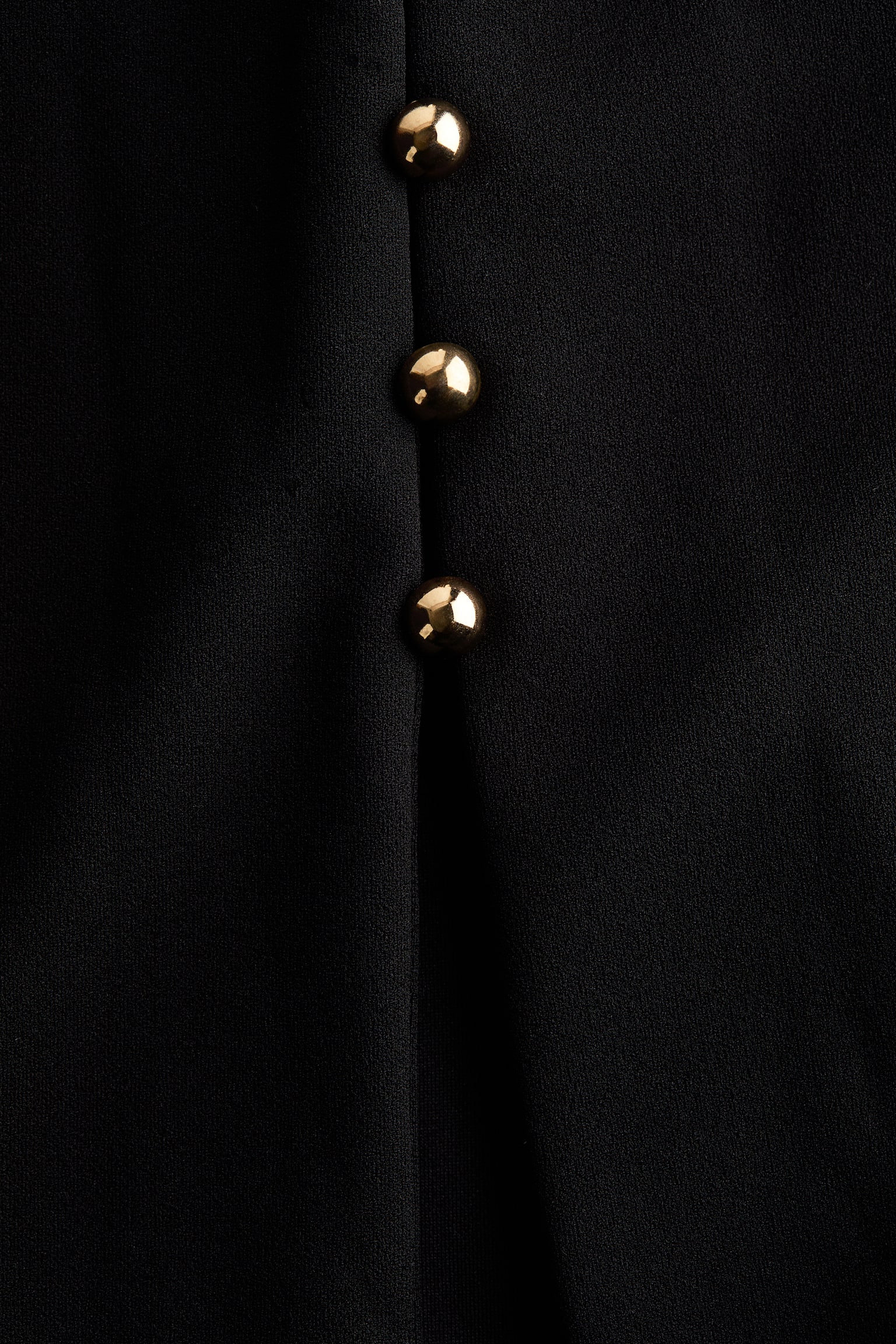 Женский топ H&M Ponte di Roma waistcoat, цвет: Чёрный — фото 5