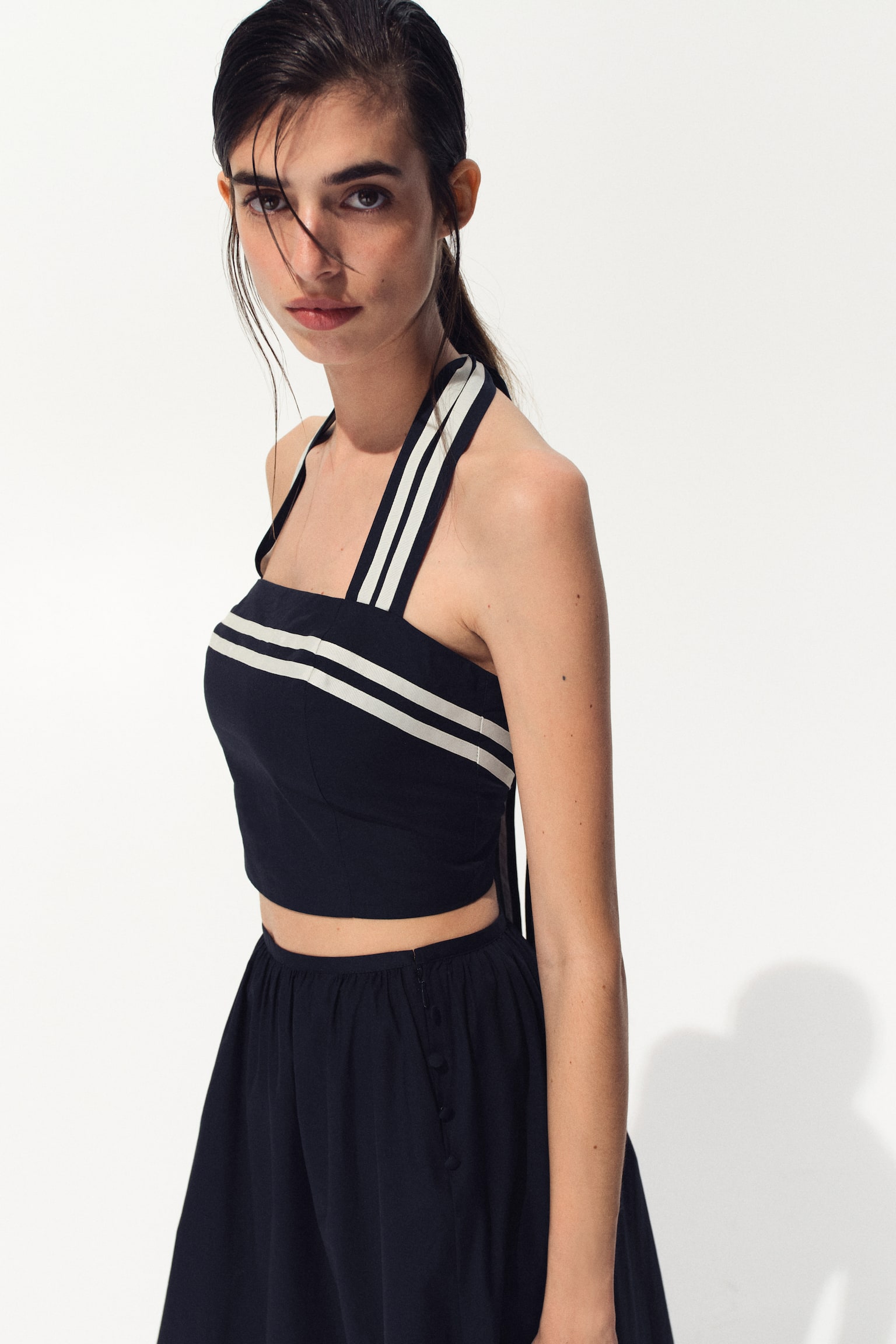 Loose-fit midi skirt - 4