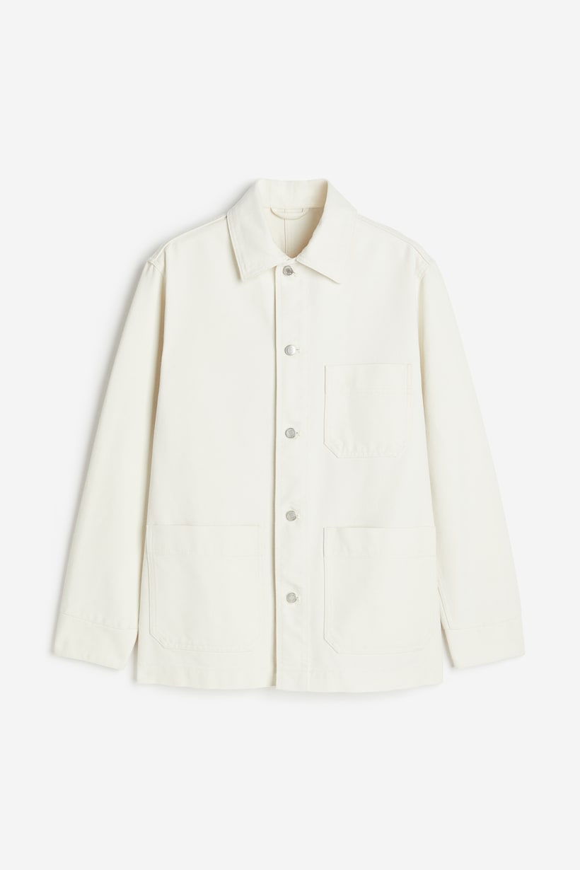 Men's White Jackets Leather, Puffer Denim H&M IN