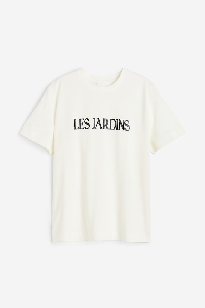 T-shirt med tryk - Hvid/Les Jardins/Hvid/California/Hvid/Beach Explorer/Hvid/Paris/dc/dc - 2