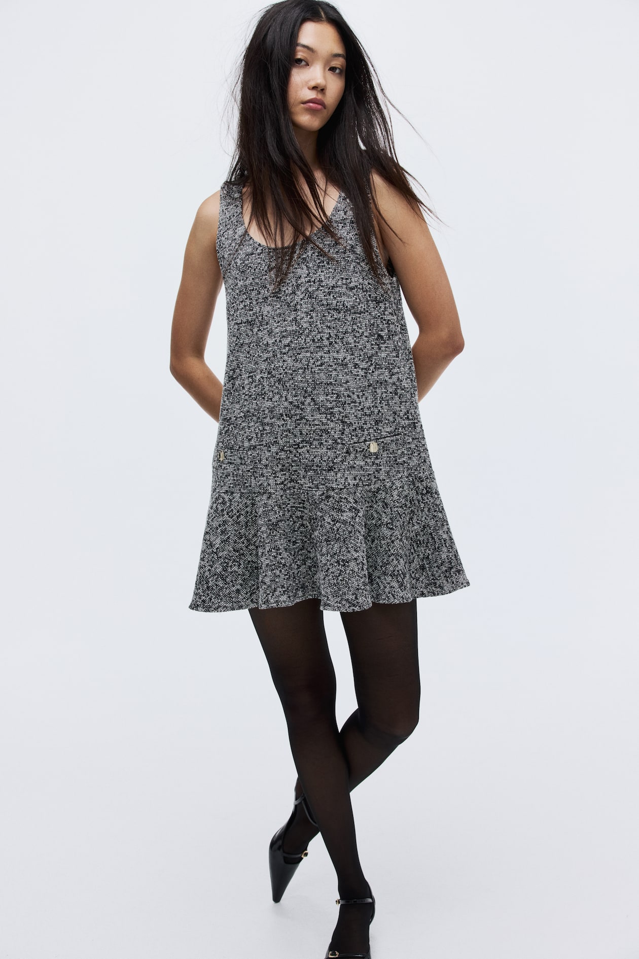 Jacquard-Weave Dress - image 2