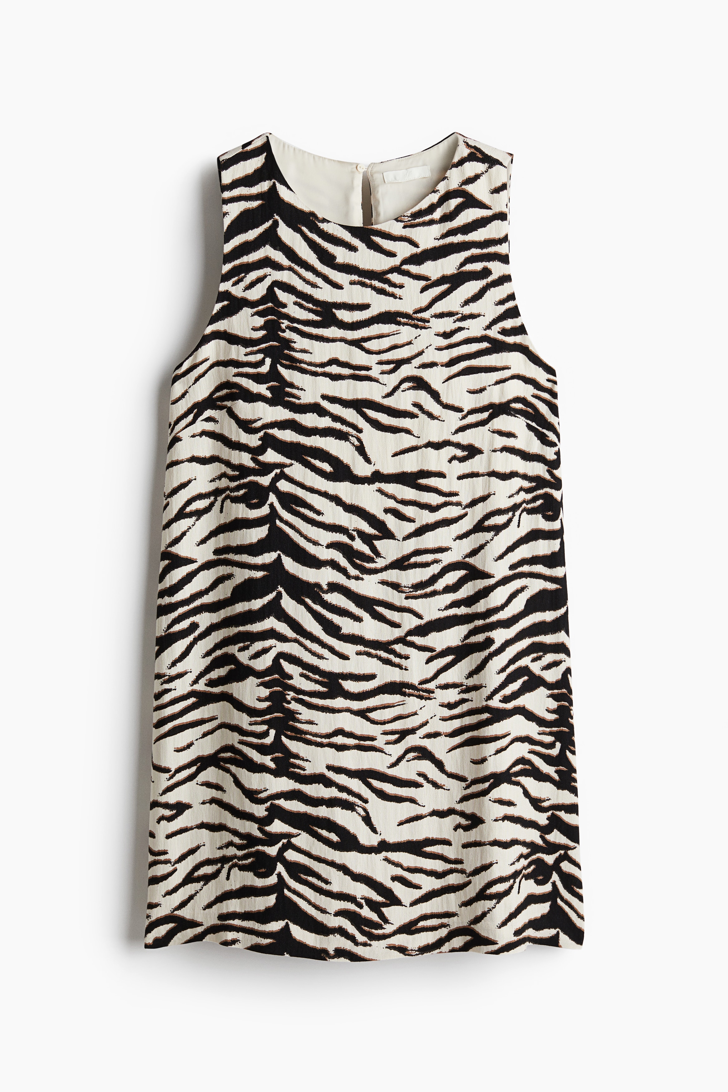 Shift Dress - Cream/zebra print/Light beige/leopard print/Black/Light beige/Red/Black/lemons