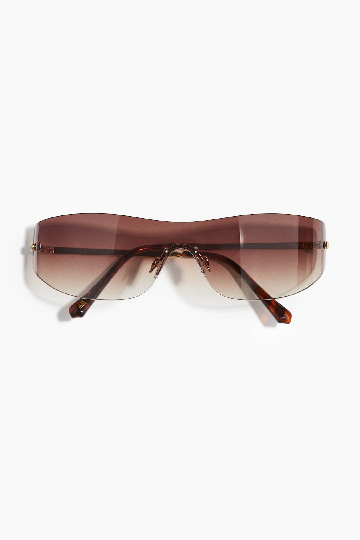 Rimless sunglasses Brown/Ombre Ladies H&M GB