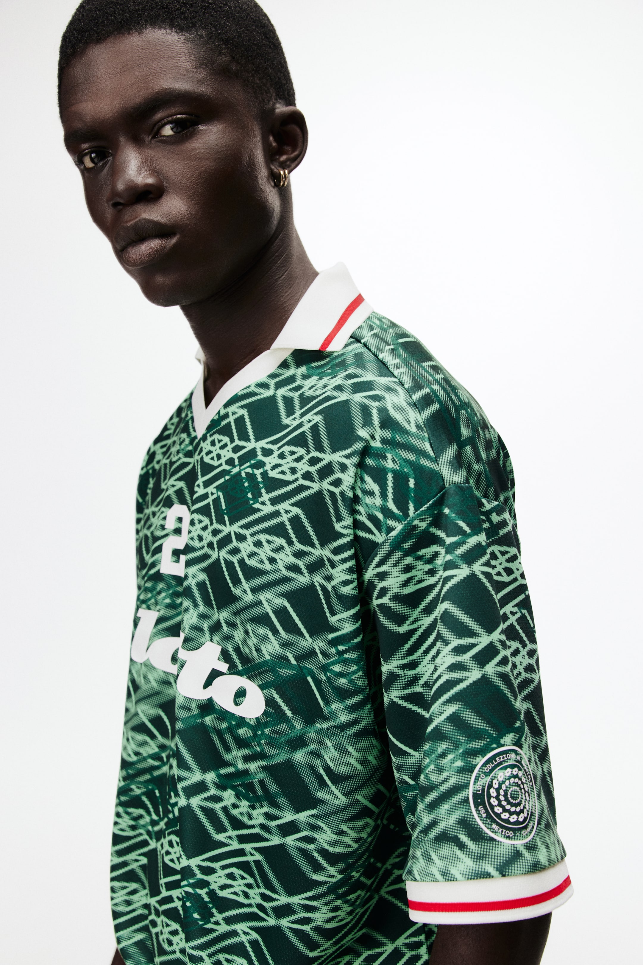 Loose-Fit Soccer Jersey