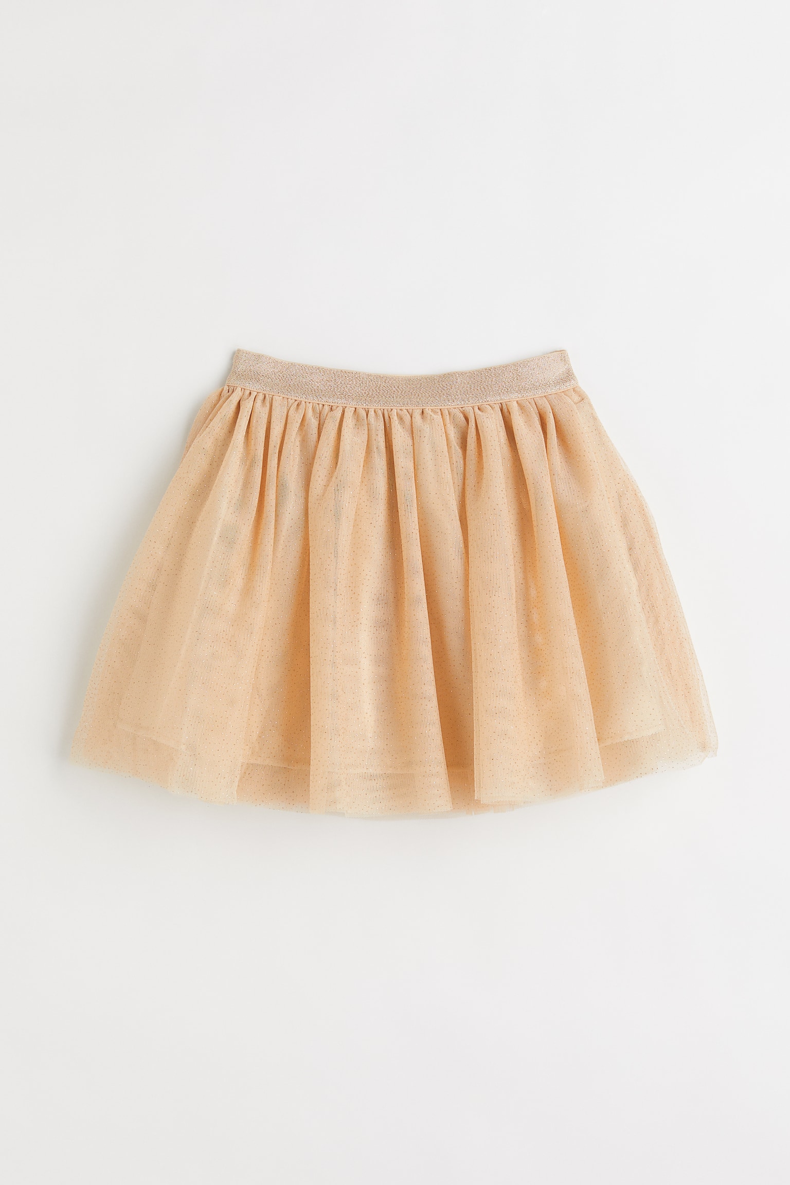 Glittery tulle skirt - Beige/Yellow/Purple/Lilac/Powder pink/Grey/Dusty green/Light pink - 1