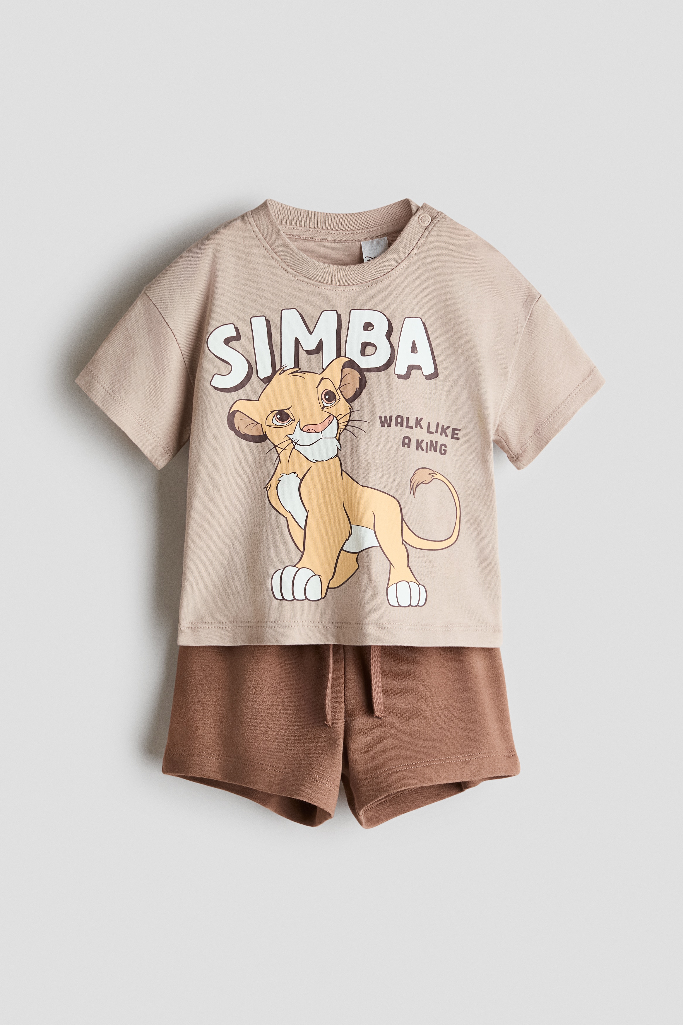 Conjunto estampado de 2 piezasAuxiliar