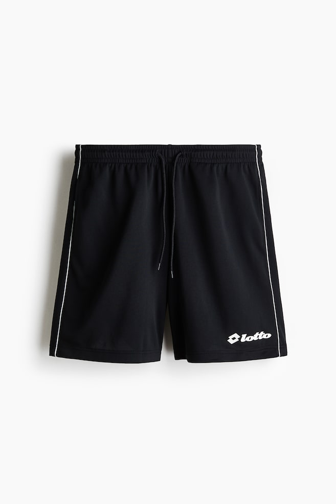 Pantalón corto de fútbol Relaxed Fit - Negro/Lotto/Blanco/Lotto - 1
