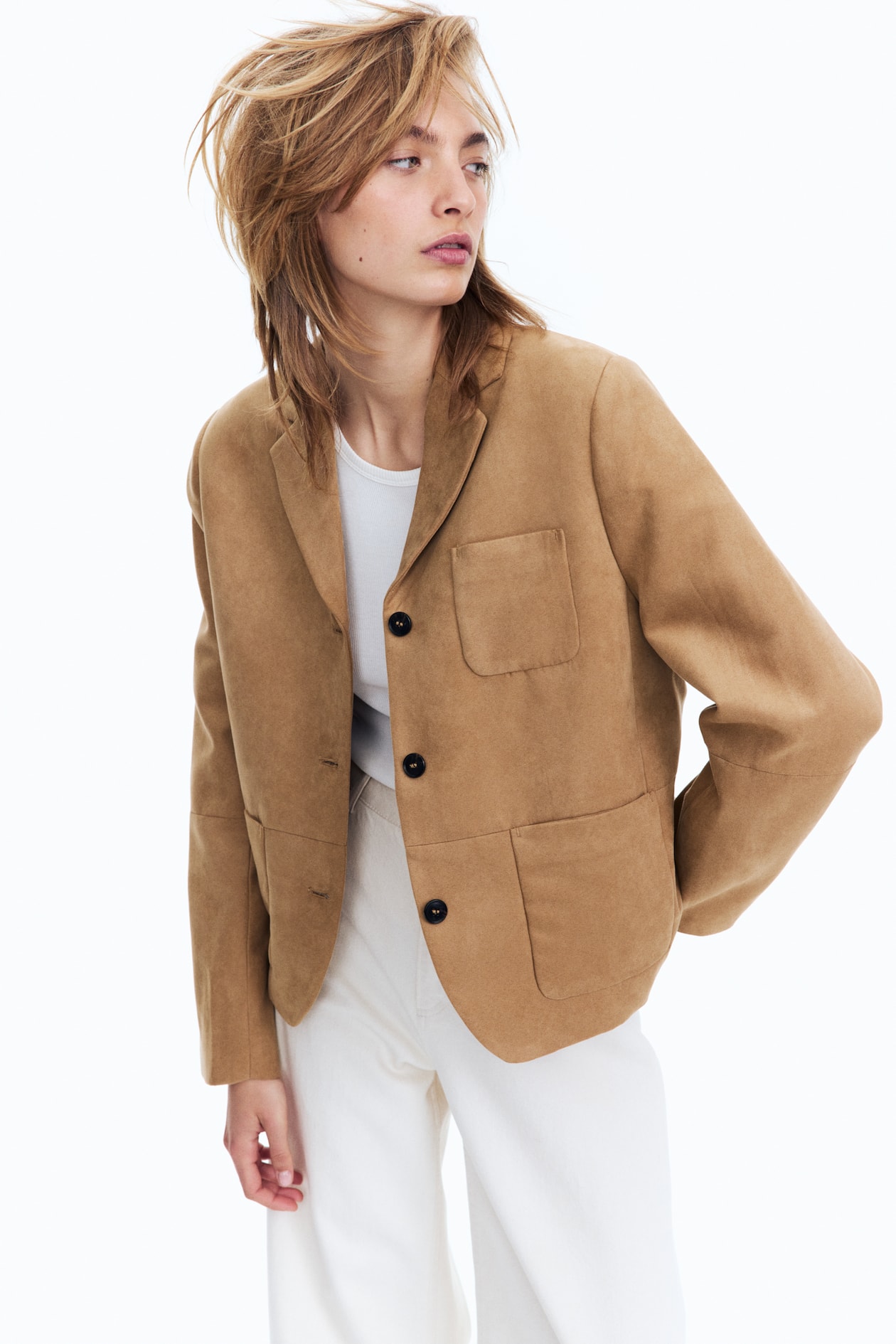 Single-Breasted Blazer - image 5