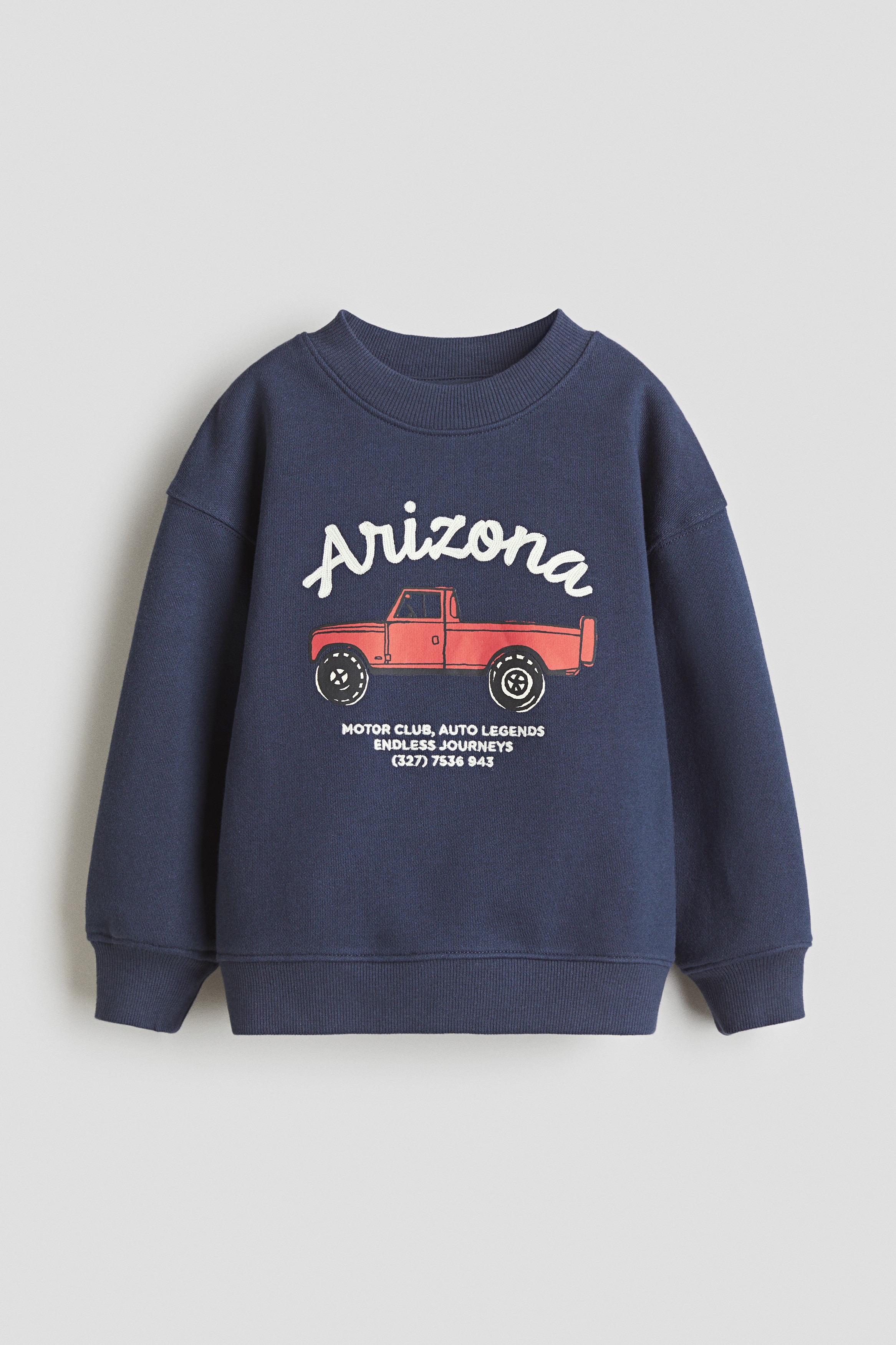 Printed sweatshirt - Dark blue/Arizona/Green striped/Dinosaur/Cream/Black/Light beige/NASA/Green/London/Navy blue/Club de Tennis/Light beige/Sports/Light beige/Dog/Navy blue/Dinosaur/Navy blue/Dino Running Club/Dark grey/Football legend/Grey marl/Saturn