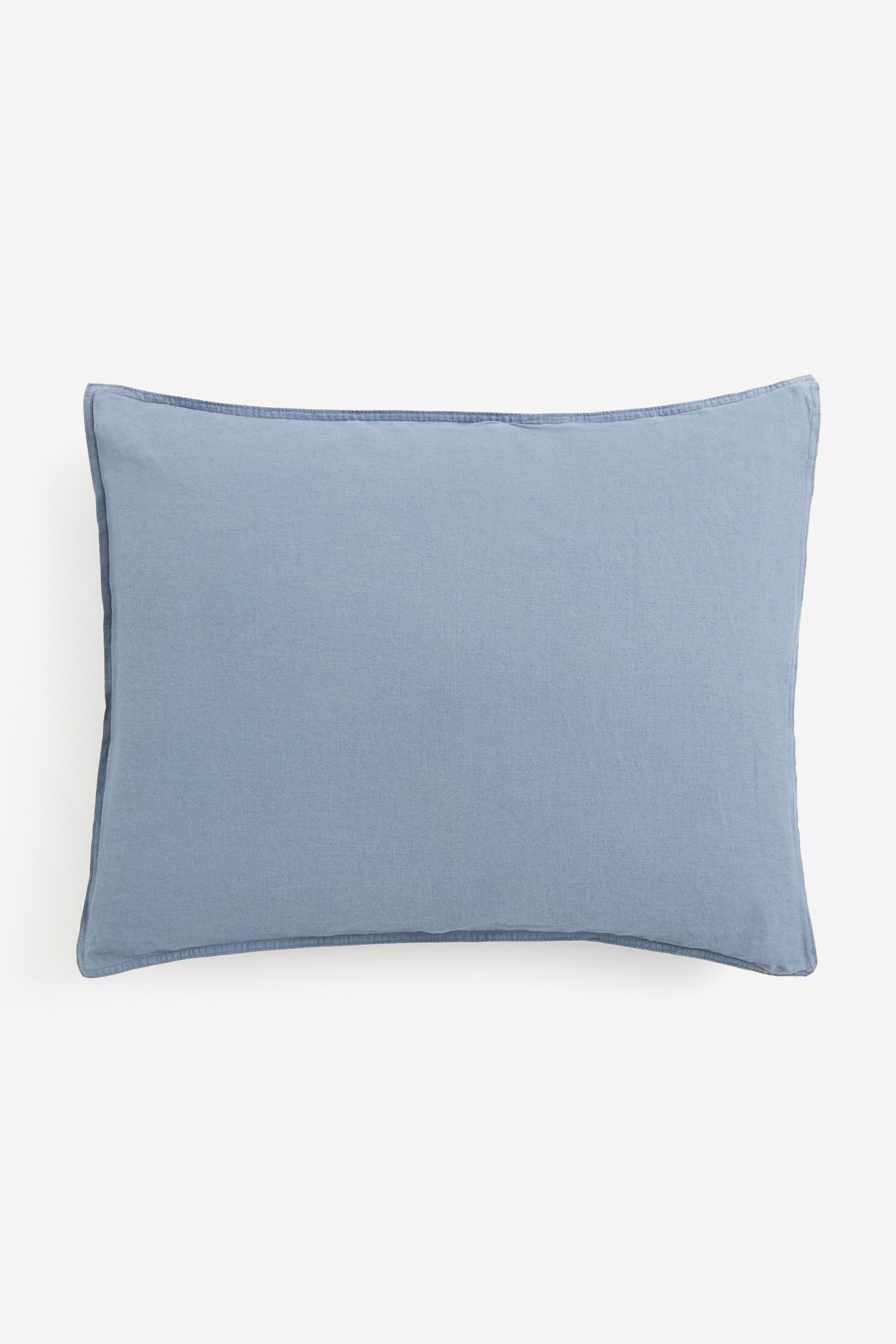 Washed Linen-blend Pillowcase