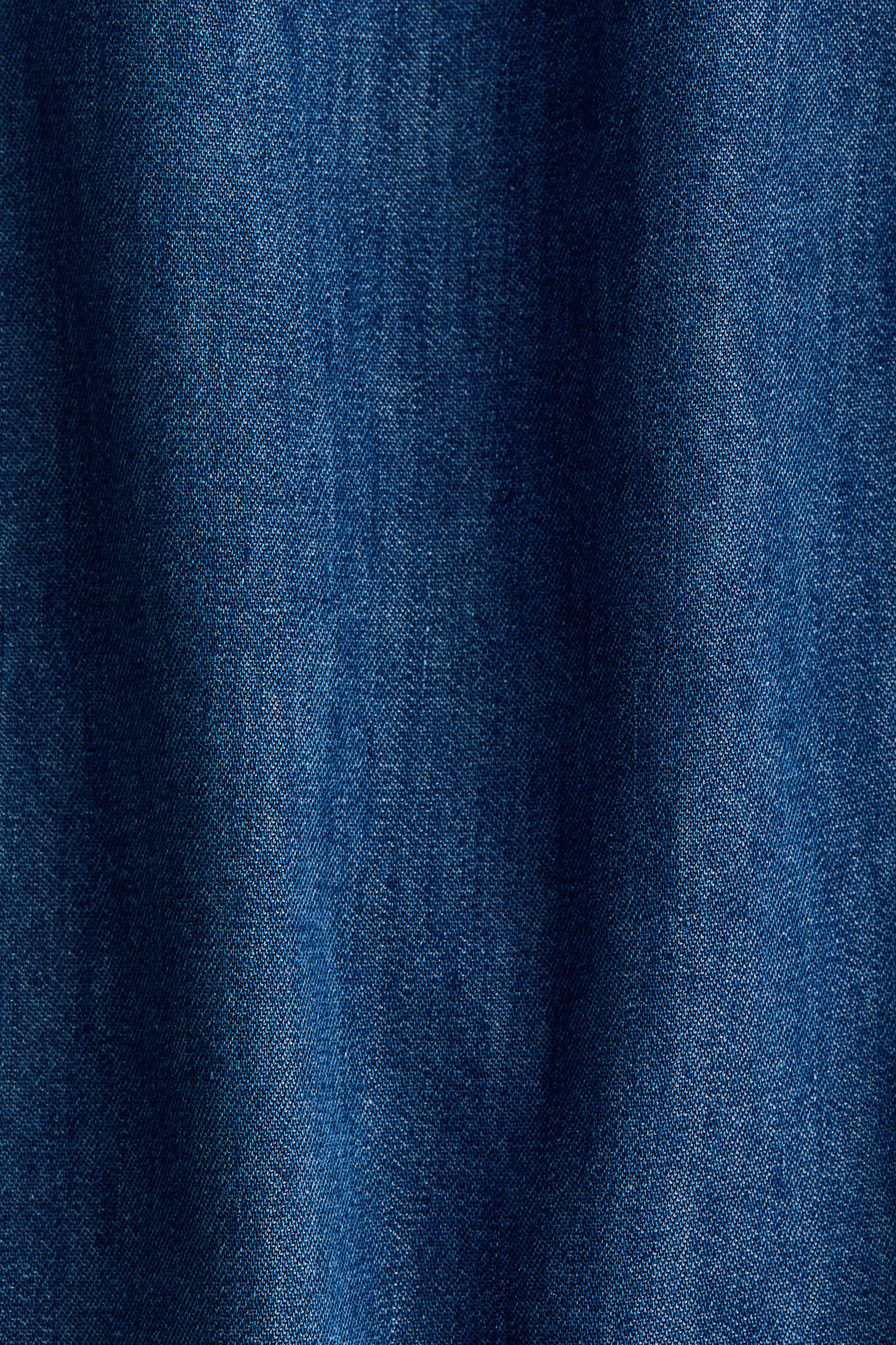Pantalon jogging à jambes larges en denim