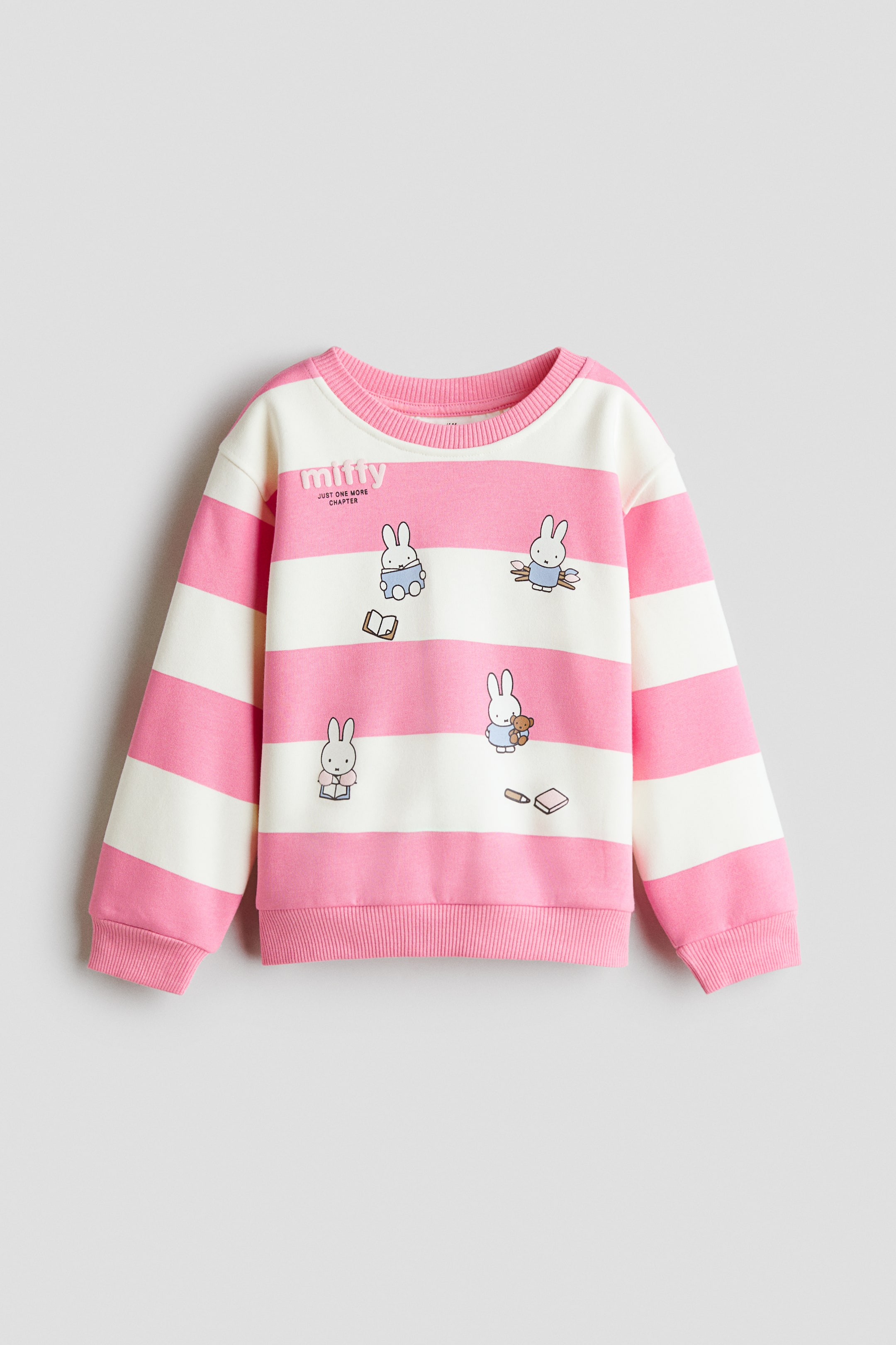 Zobrazit větší obrázek: Mikina s potiskem - Růžová/Miffy - DĚTI | H&M CZ 1