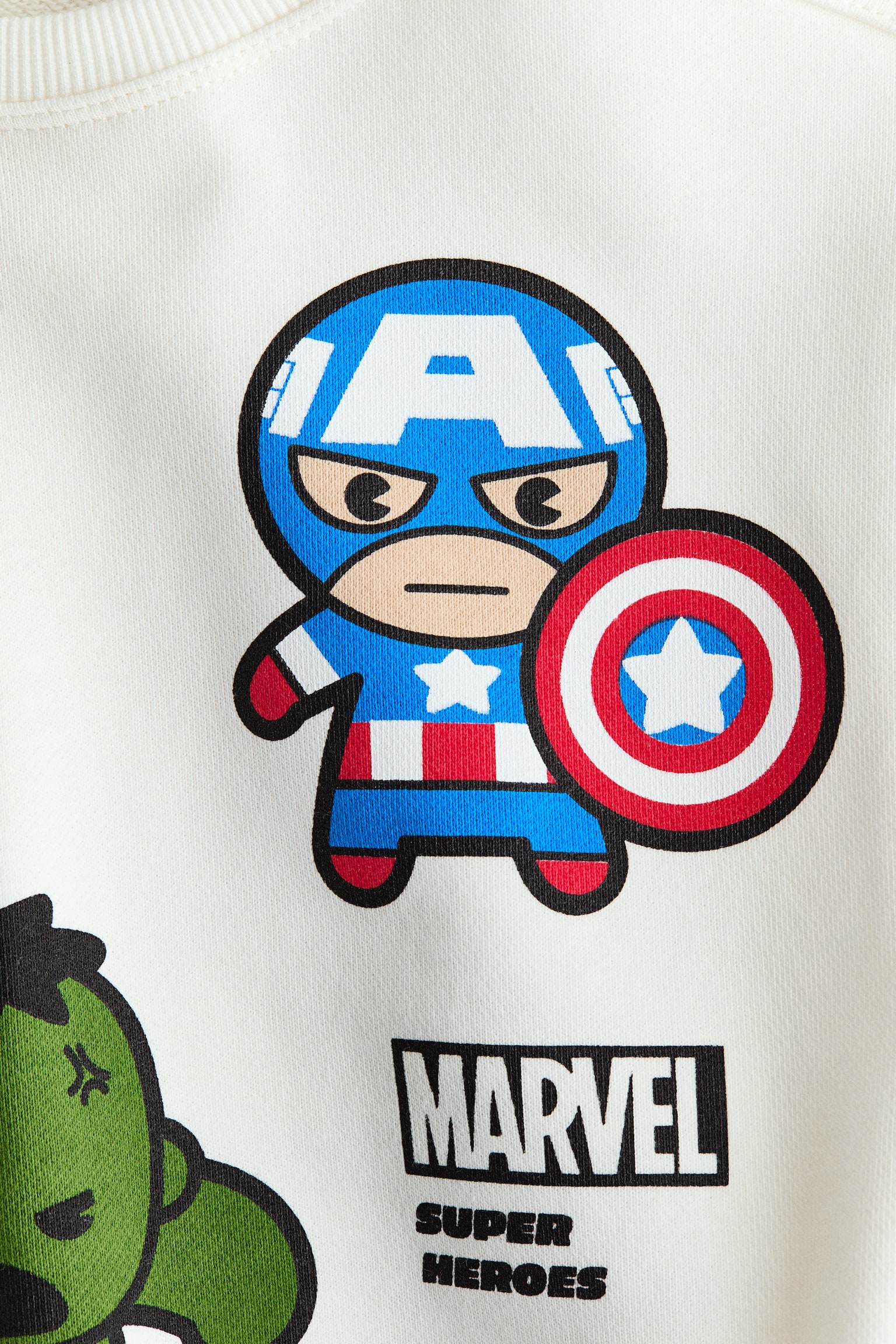 Printed sweatshirt - White/Marvel Comics/Cream/Mickey Mouse - 3
