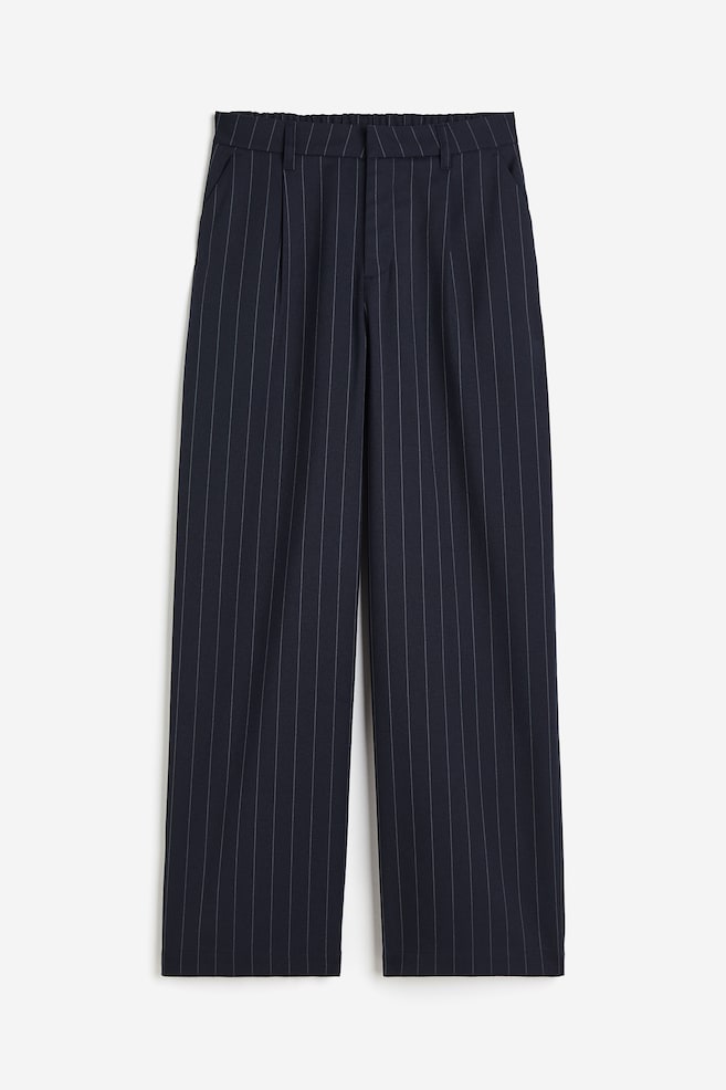 Pantalon habillé - Bleu foncé/rayures tennis/Noir/Vert clair/Grège clair/dc - 2