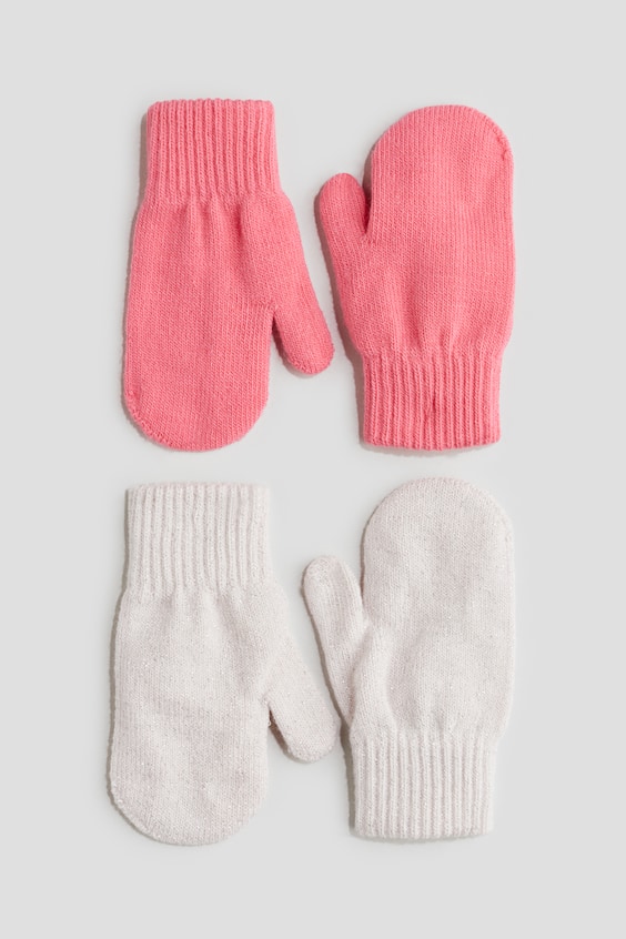 Детские варежки H&M, комплект 2 пары