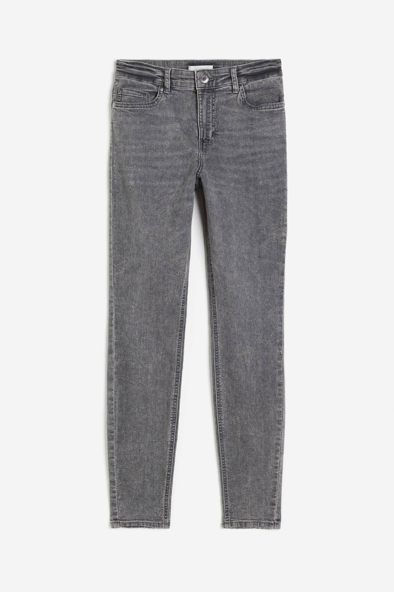 スキニーレギュラーデニム - グレー - レディース | H&M JP