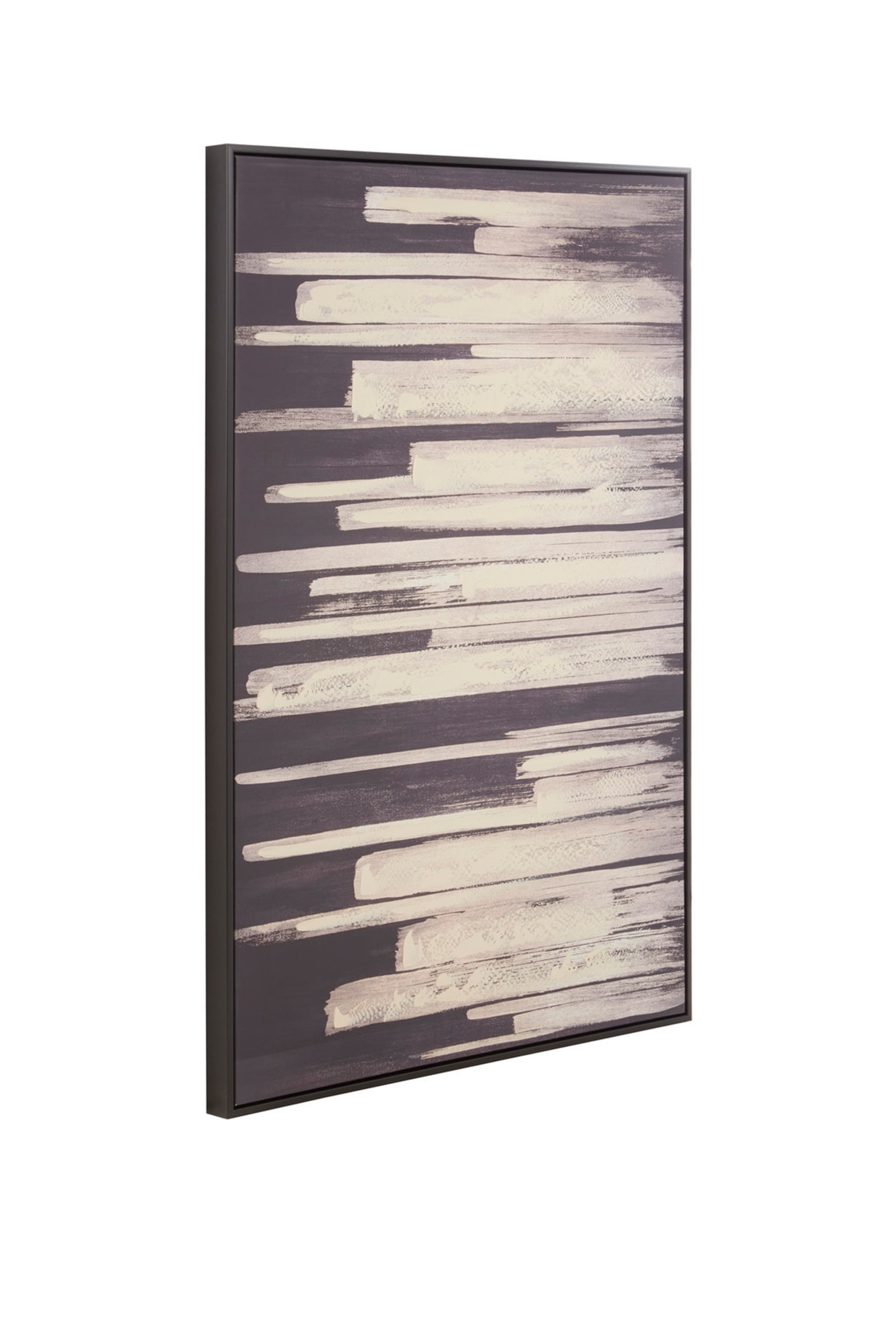 Astratto Canvas Wall Art - Black - 3