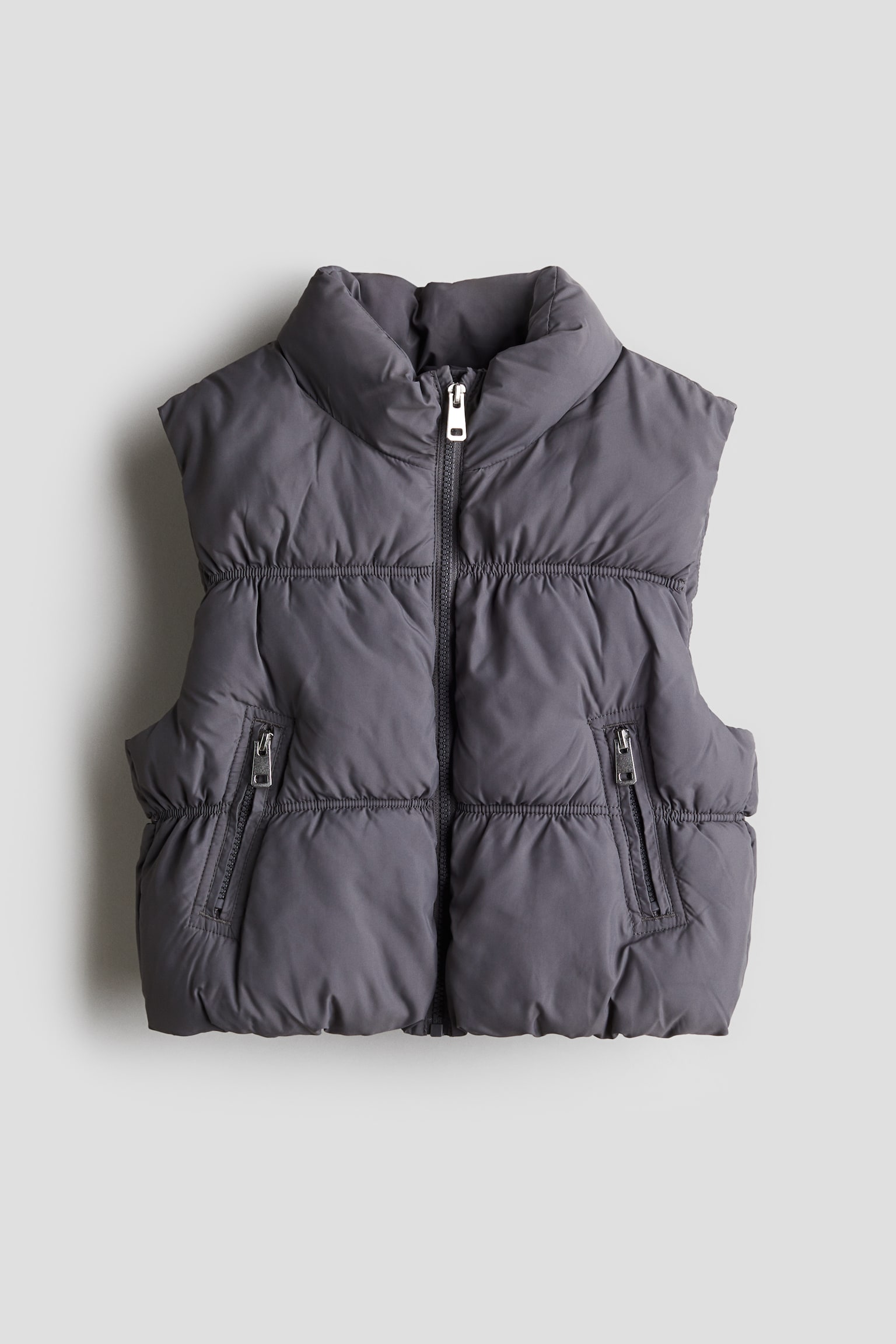 Puffer gilet - Dark grey/Black/White - 1