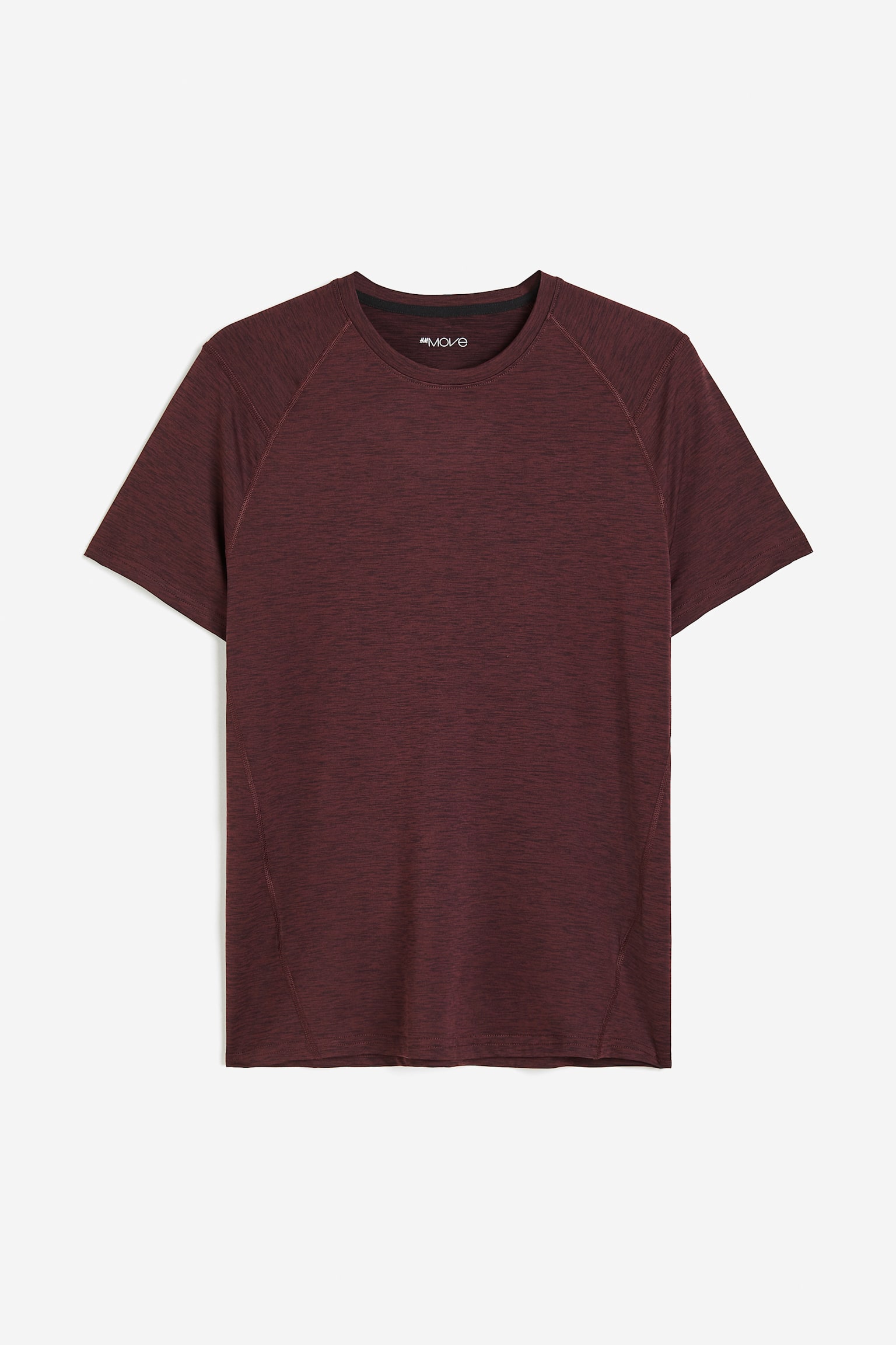 DryMove™ Sports top - Burgundy marl/Dark blue marl/Dark turquoise/Black marl/Dark khaki green marl/Dark grey/Block-coloured - 1